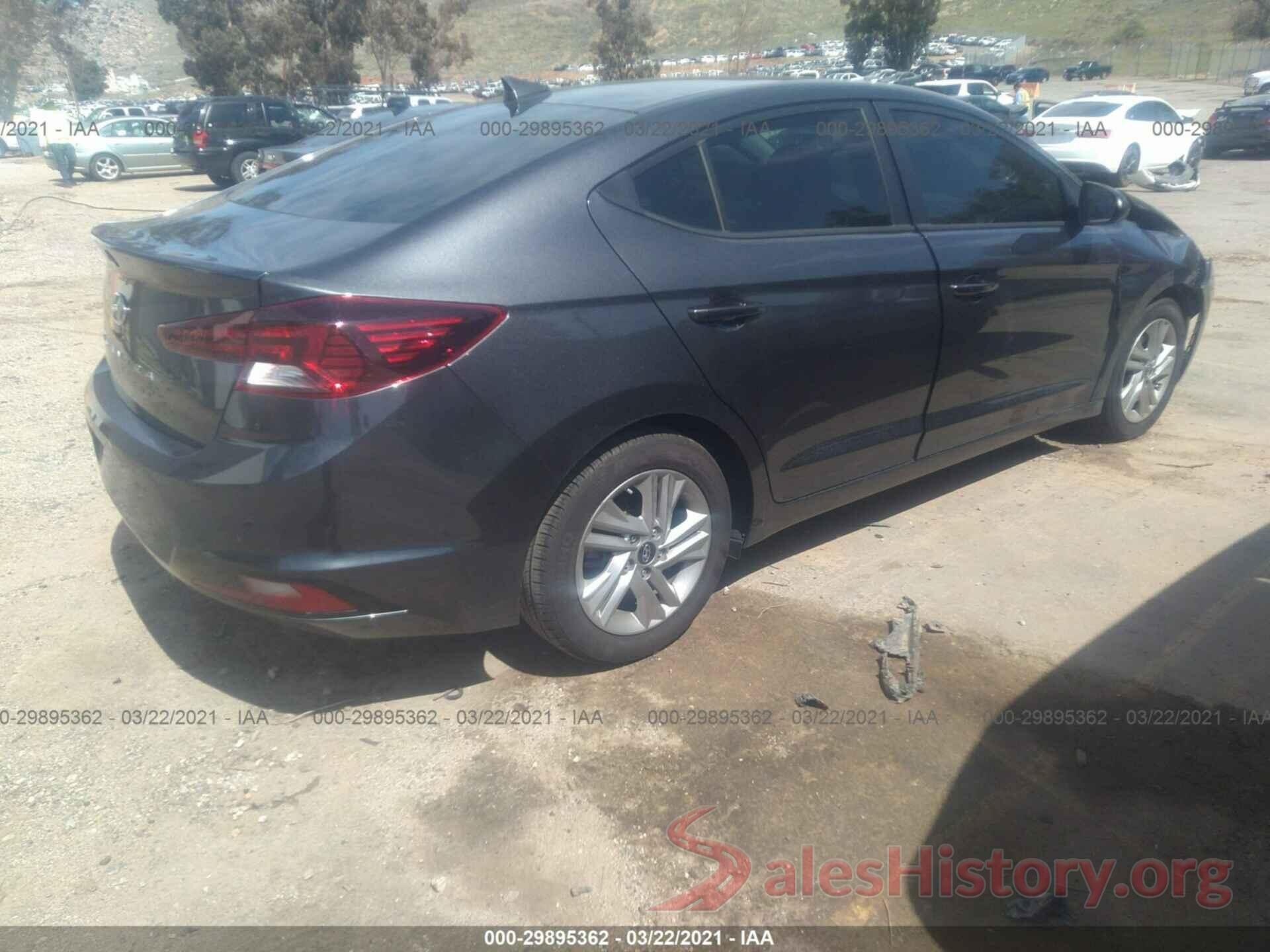 5NPD84LF3LH589540 2020 HYUNDAI ELANTRA