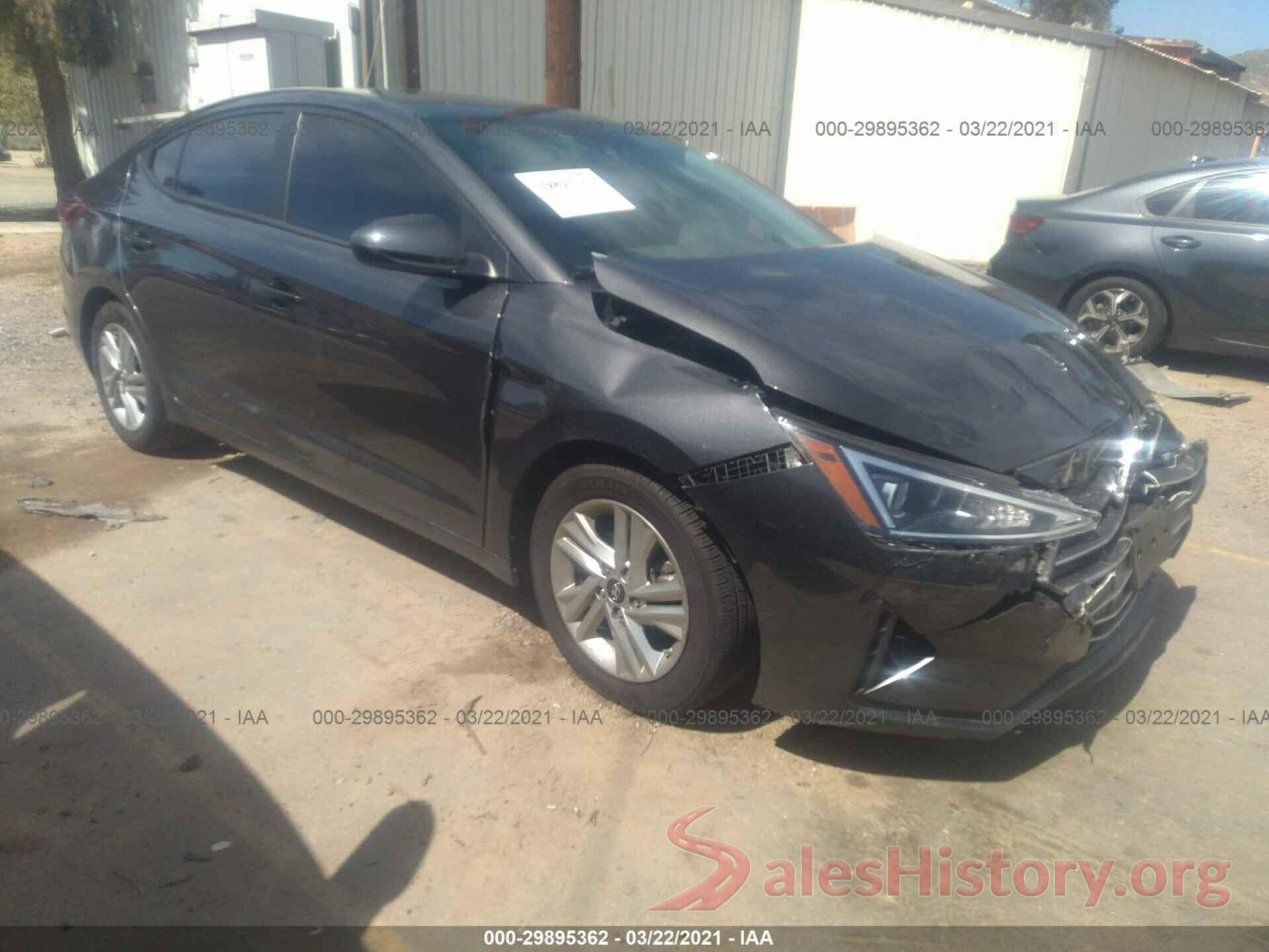 5NPD84LF3LH589540 2020 HYUNDAI ELANTRA