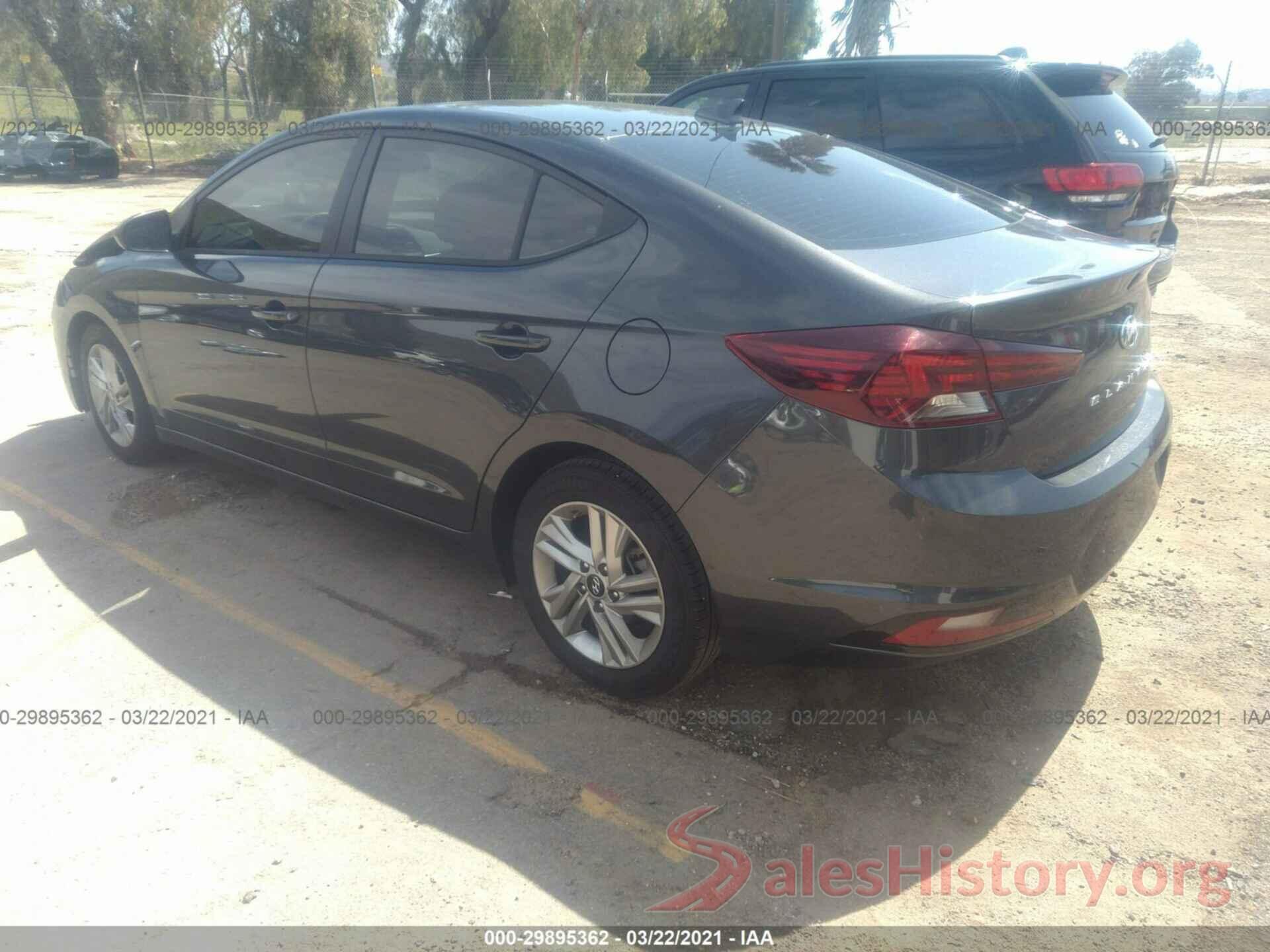 5NPD84LF3LH589540 2020 HYUNDAI ELANTRA