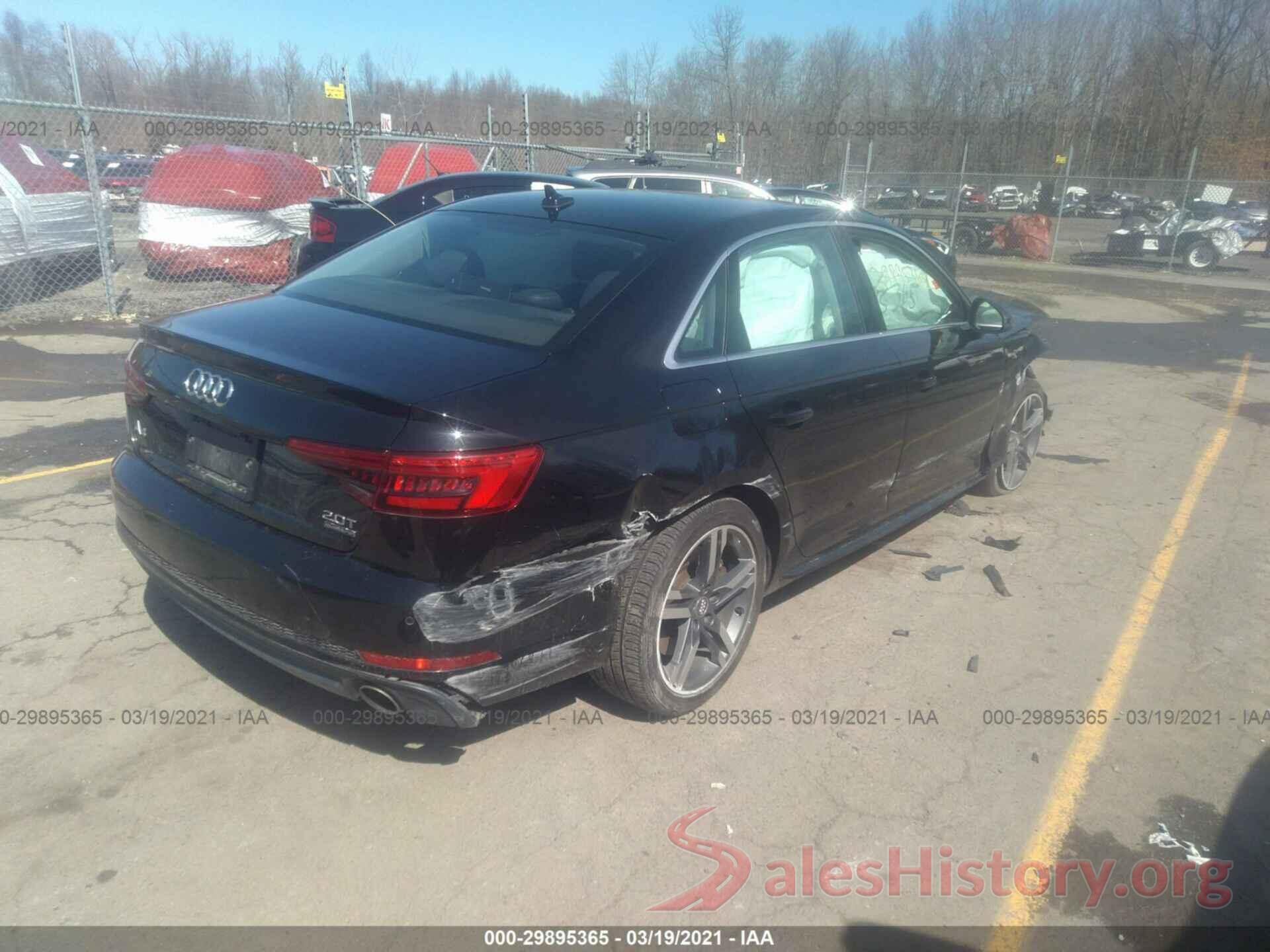 WAUENAF49HN005992 2017 AUDI A4