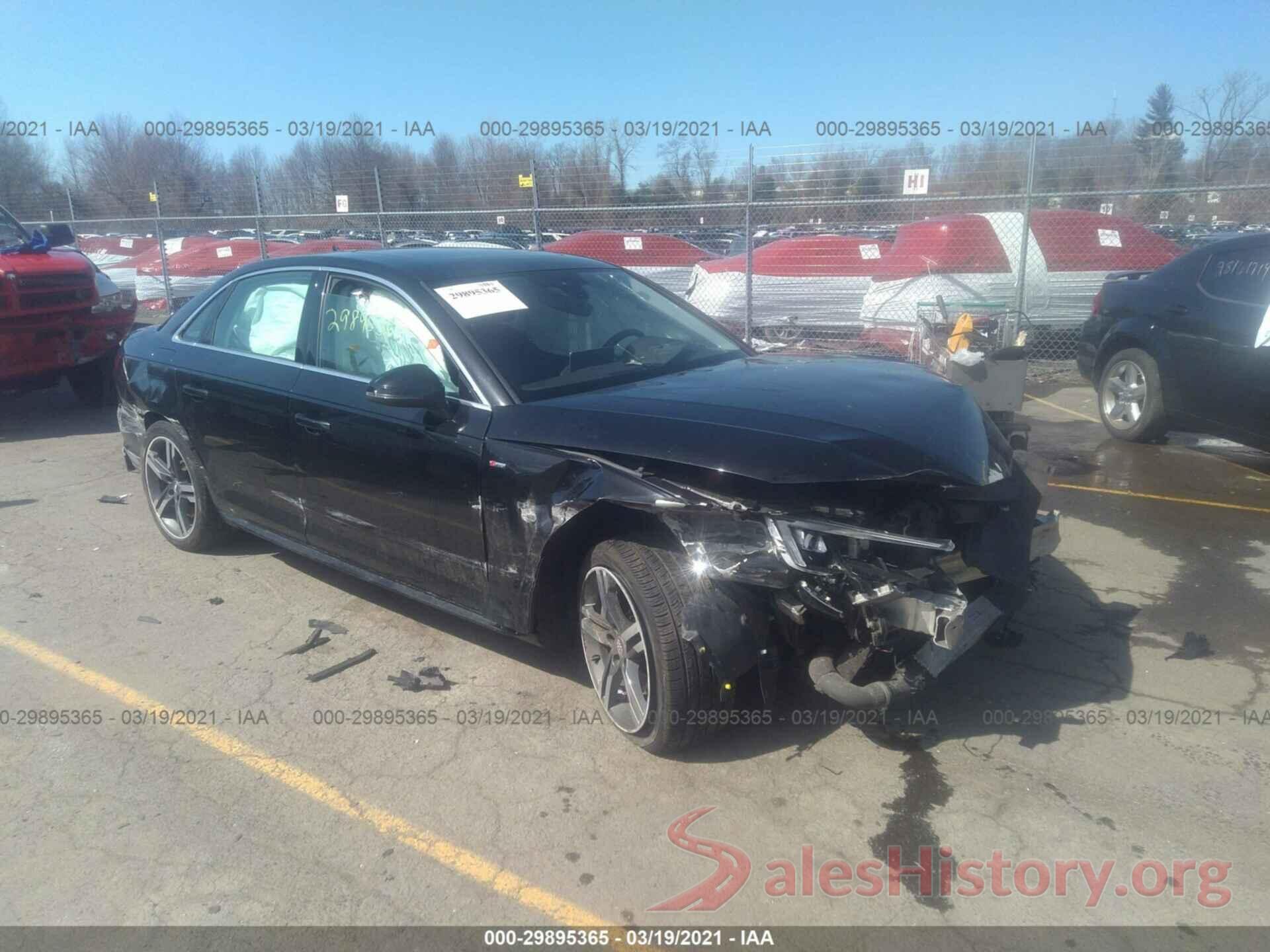 WAUENAF49HN005992 2017 AUDI A4