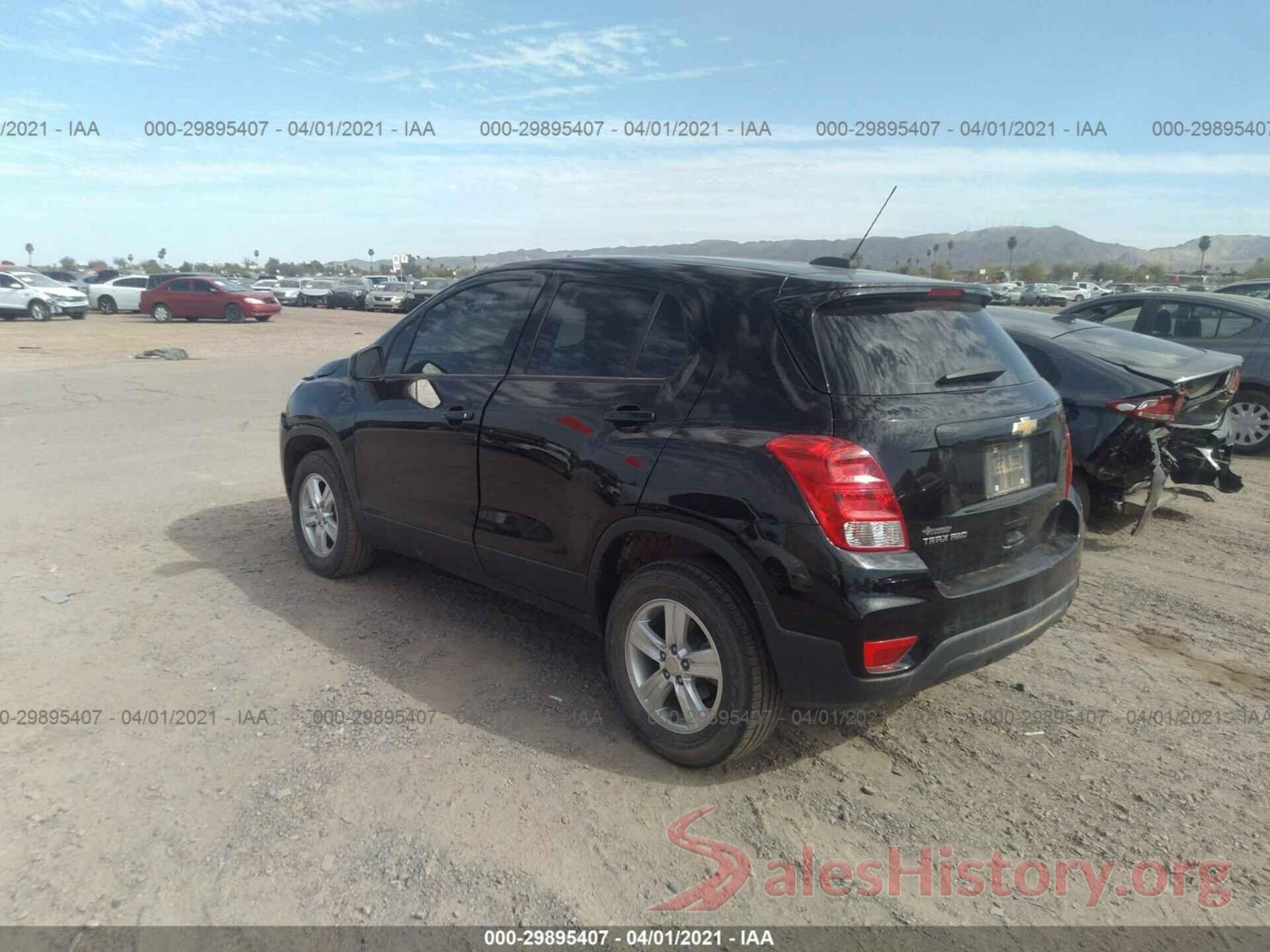 3GNCJNSB7JL205106 2018 CHEVROLET TRAX