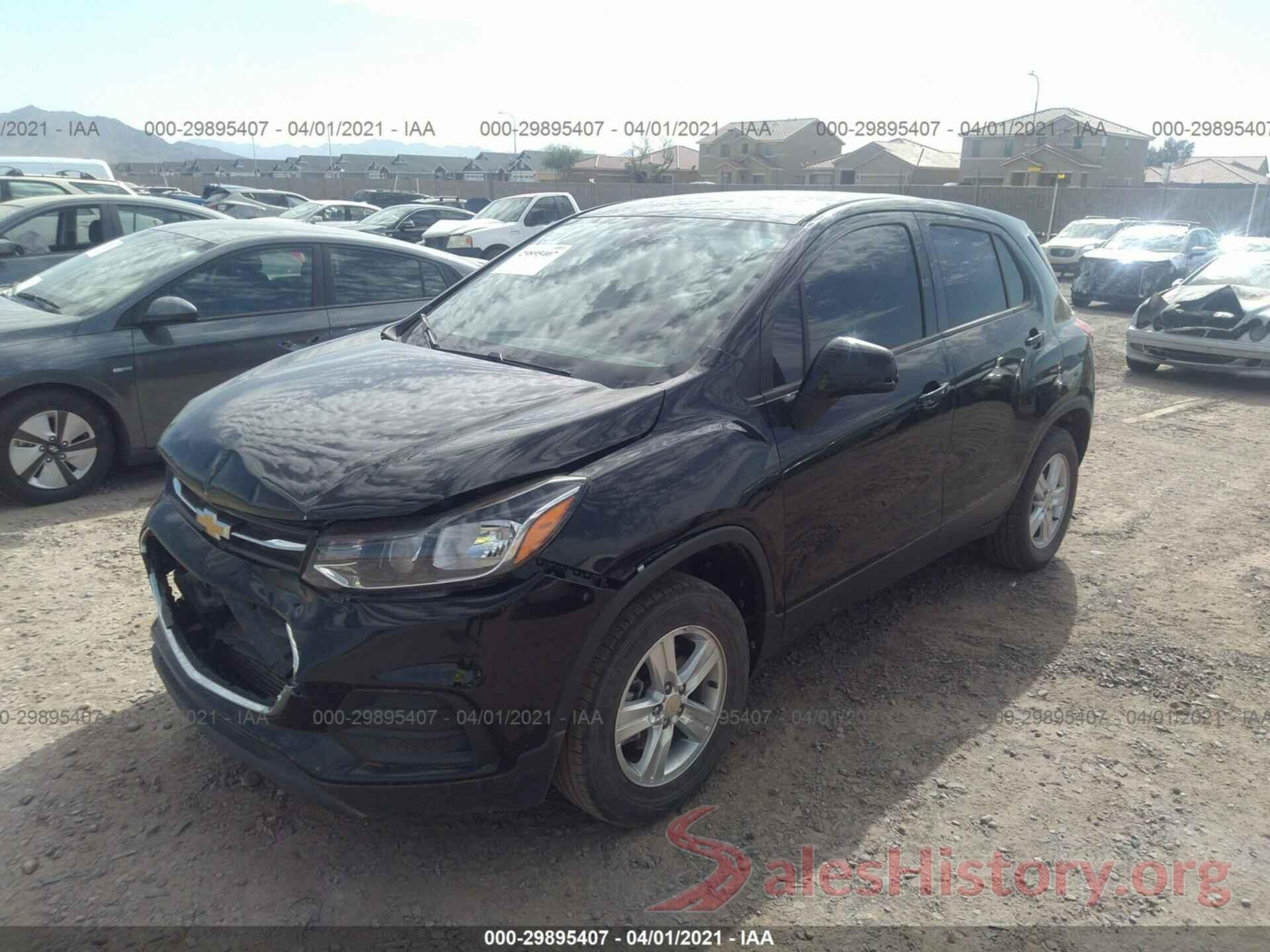 3GNCJNSB7JL205106 2018 CHEVROLET TRAX