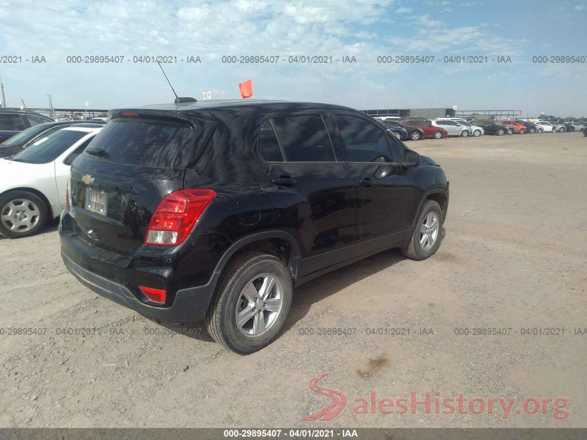 3GNCJNSB7JL205106 2018 CHEVROLET TRAX