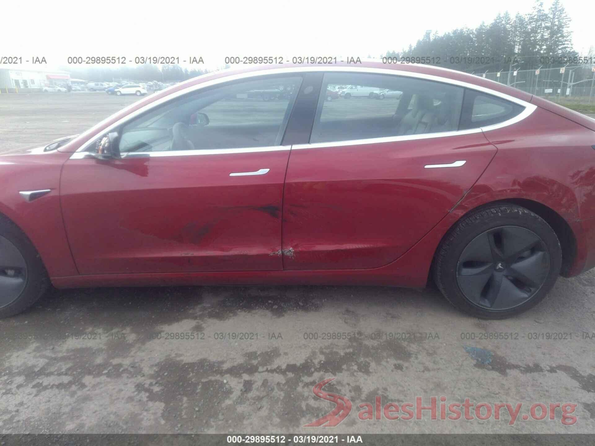 5YJ3E1EB0JF120060 2018 TESLA MODEL 3