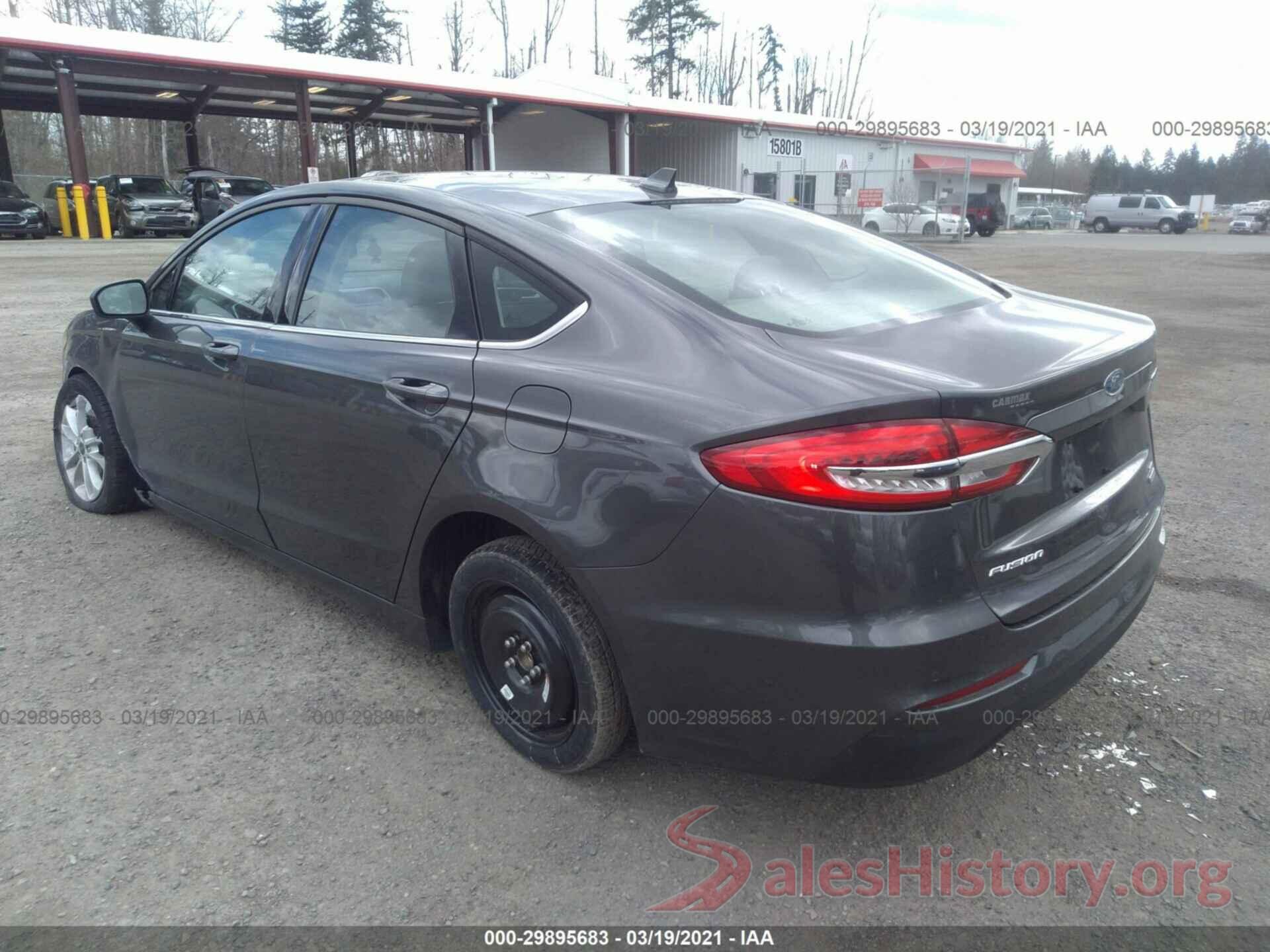 3FA6P0HD0KR136439 2019 FORD FUSION