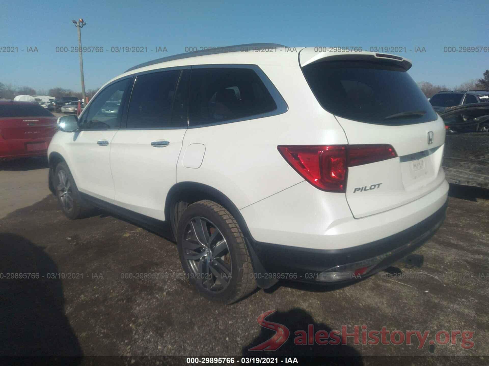 5FNYF6H97GB039459 2016 HONDA PILOT