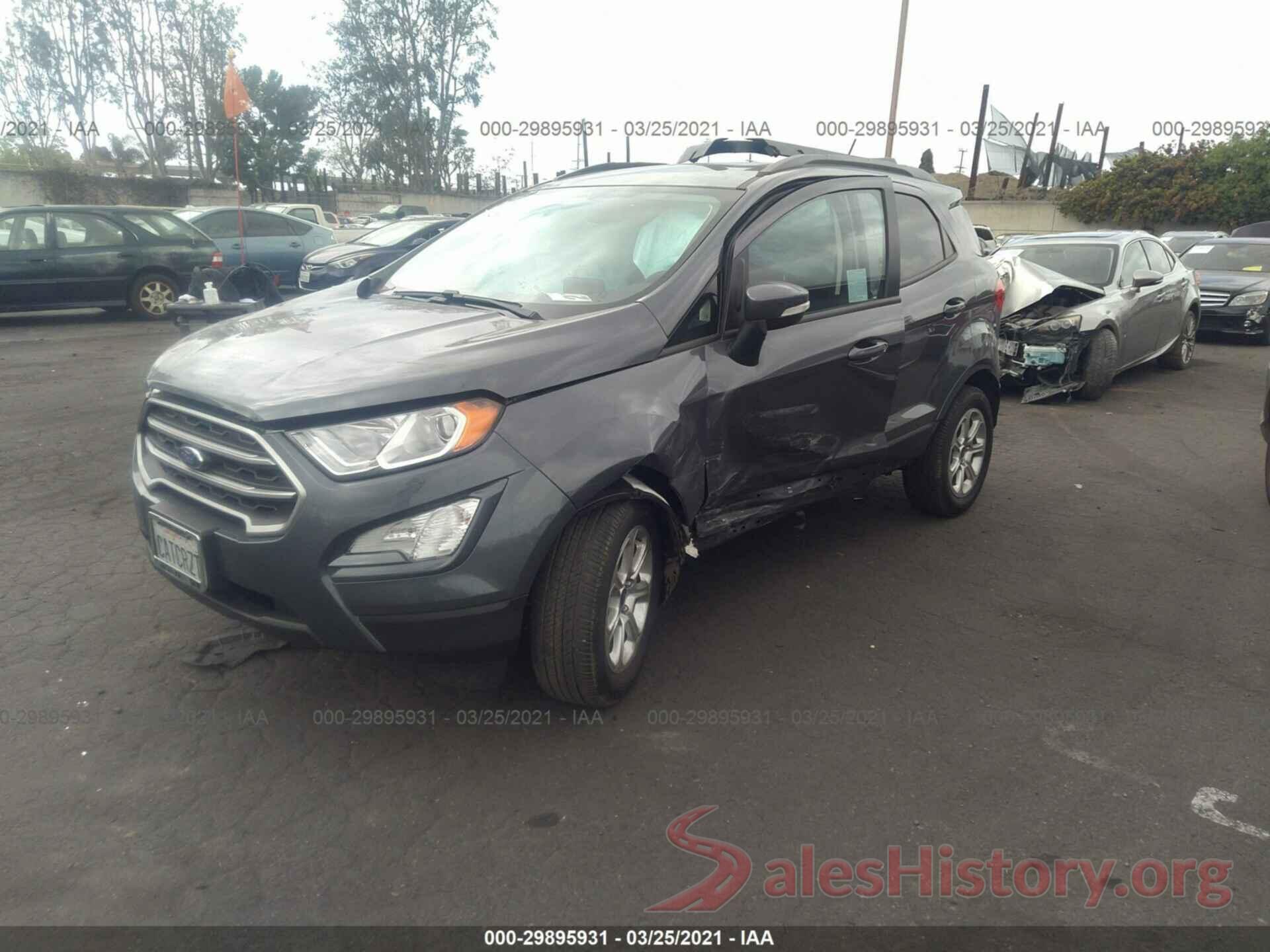 MAJ3S2GEXLC348322 2020 FORD ECOSPORT