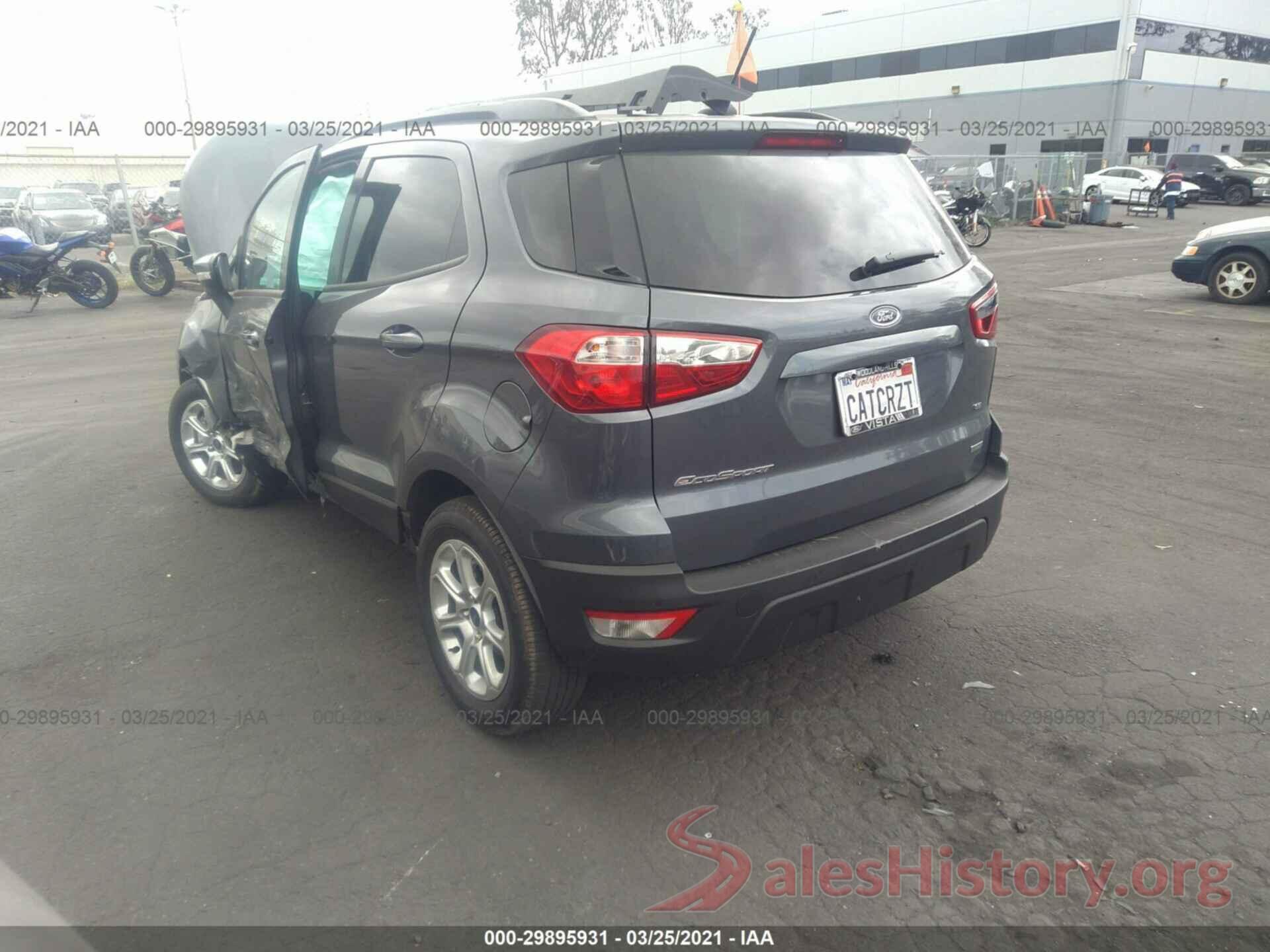 MAJ3S2GEXLC348322 2020 FORD ECOSPORT