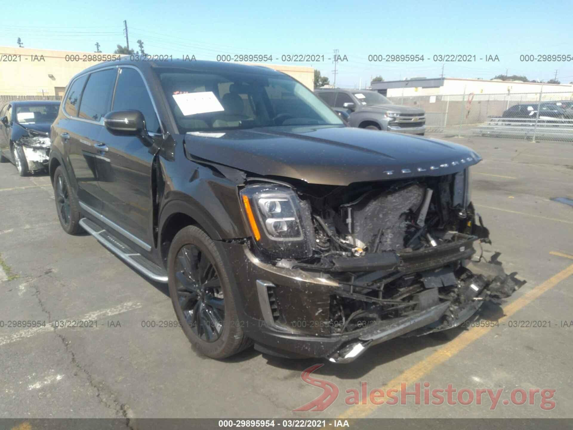 5XYP5DHCXMG126095 2021 KIA TELLURIDE