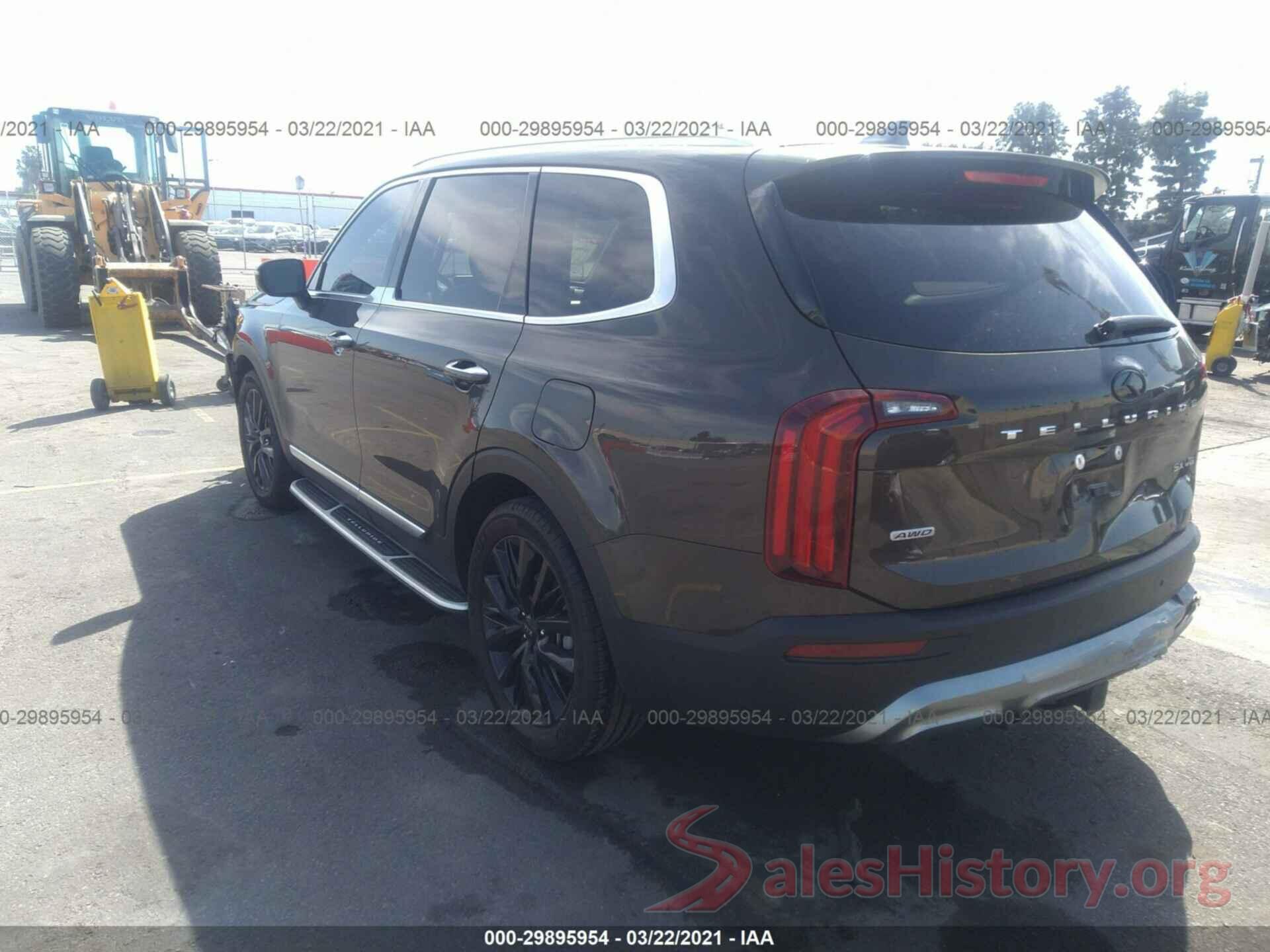 5XYP5DHCXMG126095 2021 KIA TELLURIDE