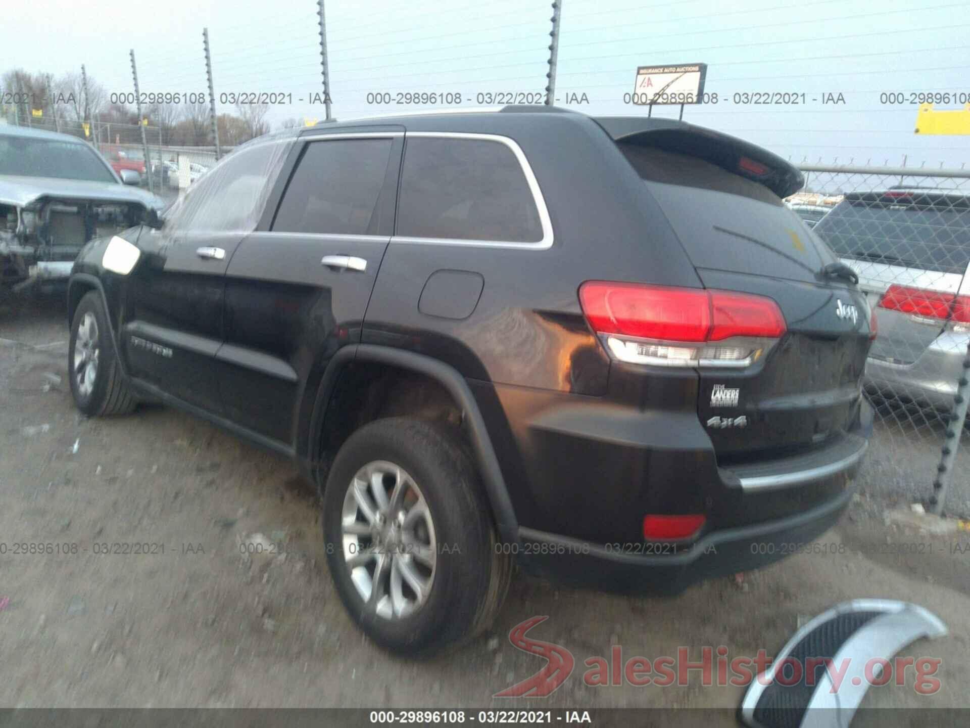 1C4RJFBG7GC348100 2016 JEEP GRAND CHEROKEE