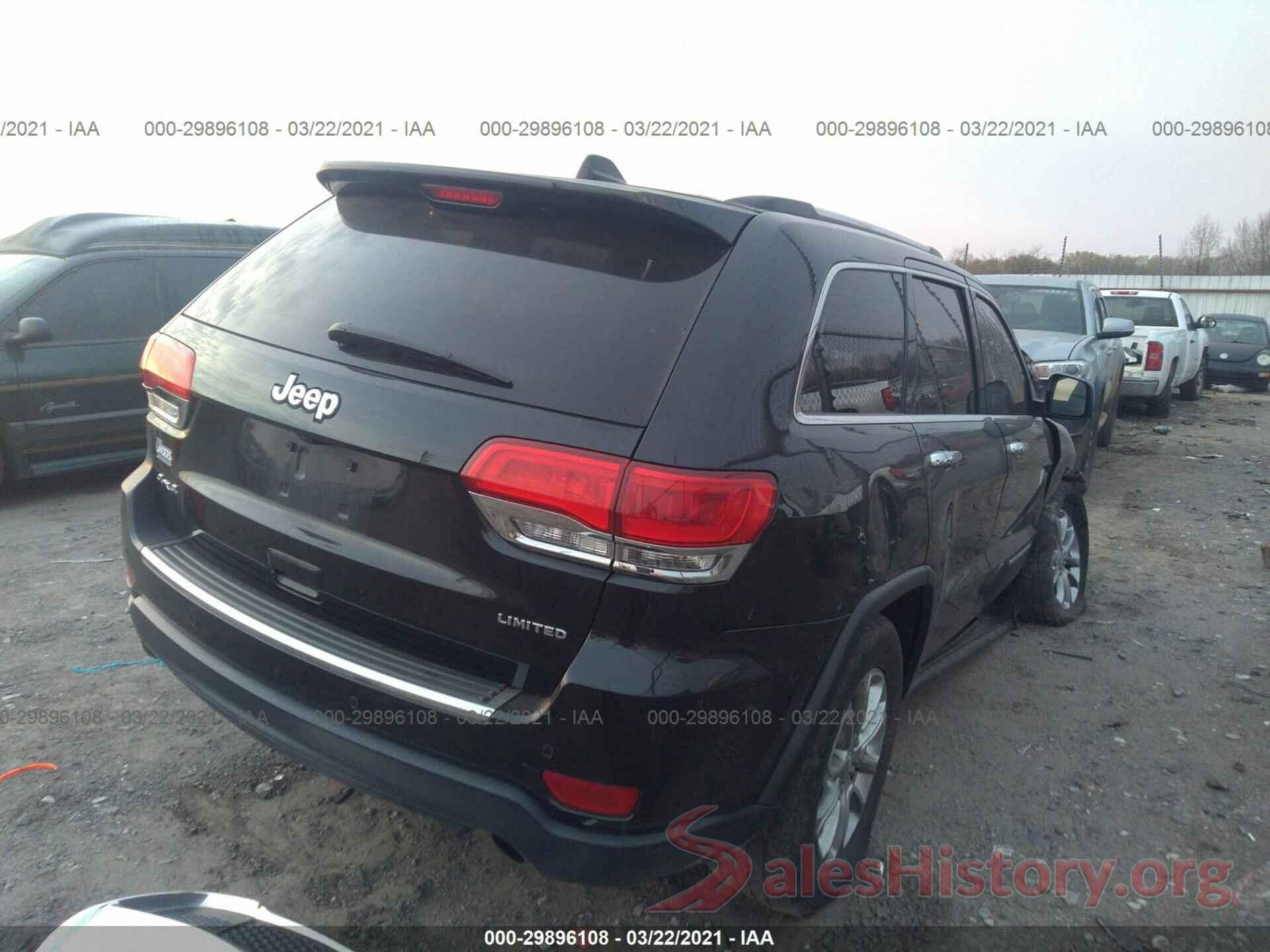 1C4RJFBG7GC348100 2016 JEEP GRAND CHEROKEE