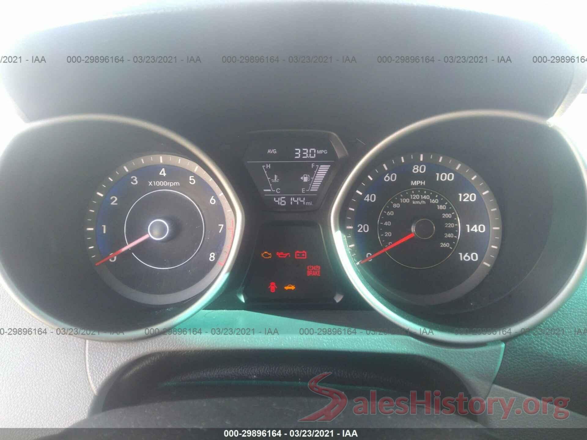 KMHDH4AEXGU481160 2016 HYUNDAI ELANTRA