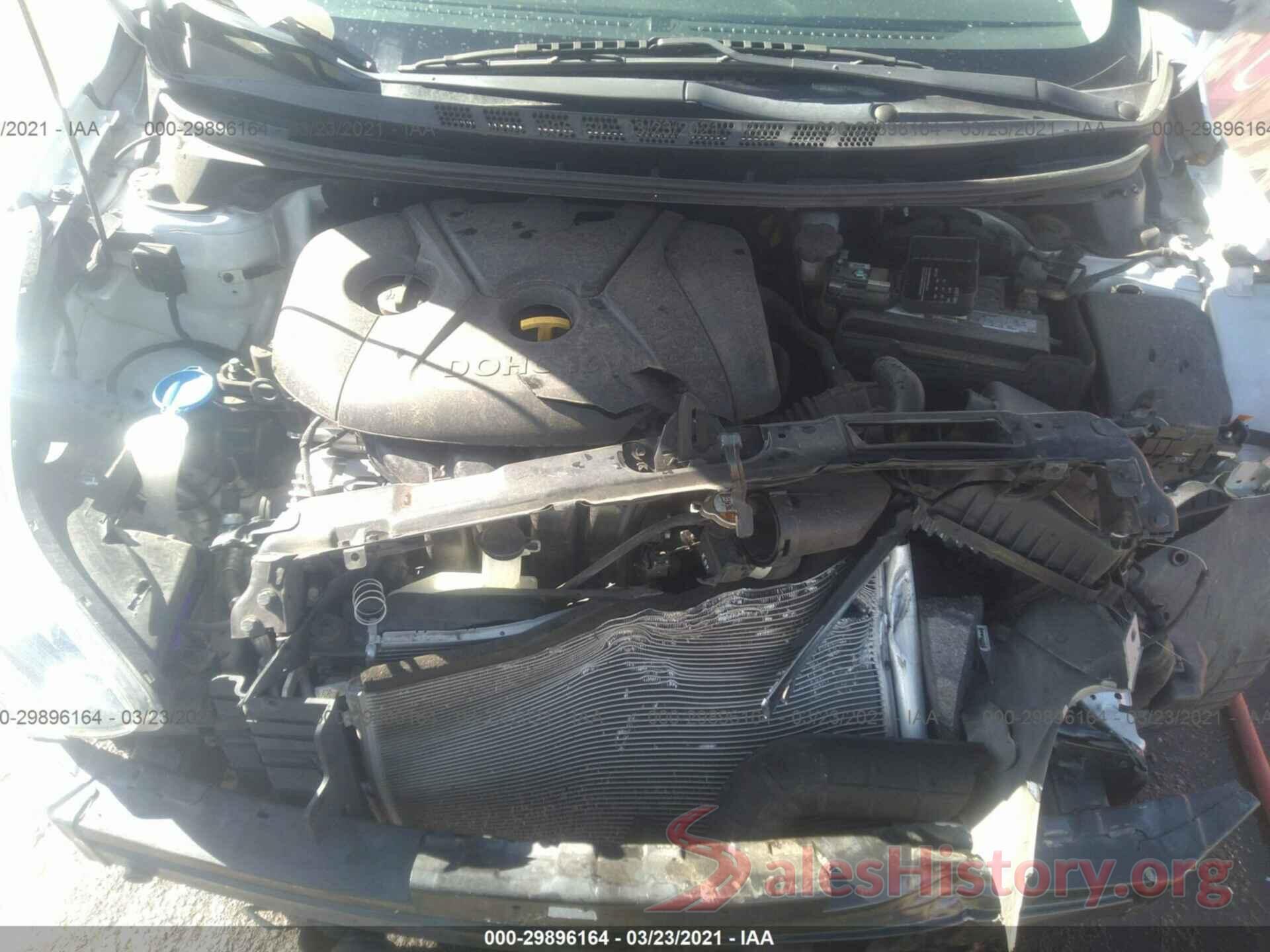 KMHDH4AEXGU481160 2016 HYUNDAI ELANTRA