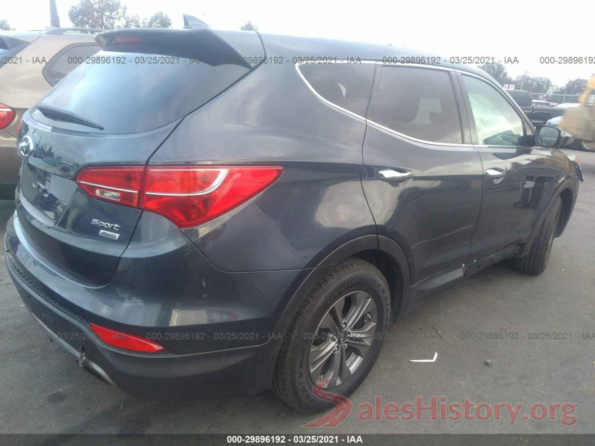 5XYZTDLB6GG328823 2016 HYUNDAI SANTA FE SPORT