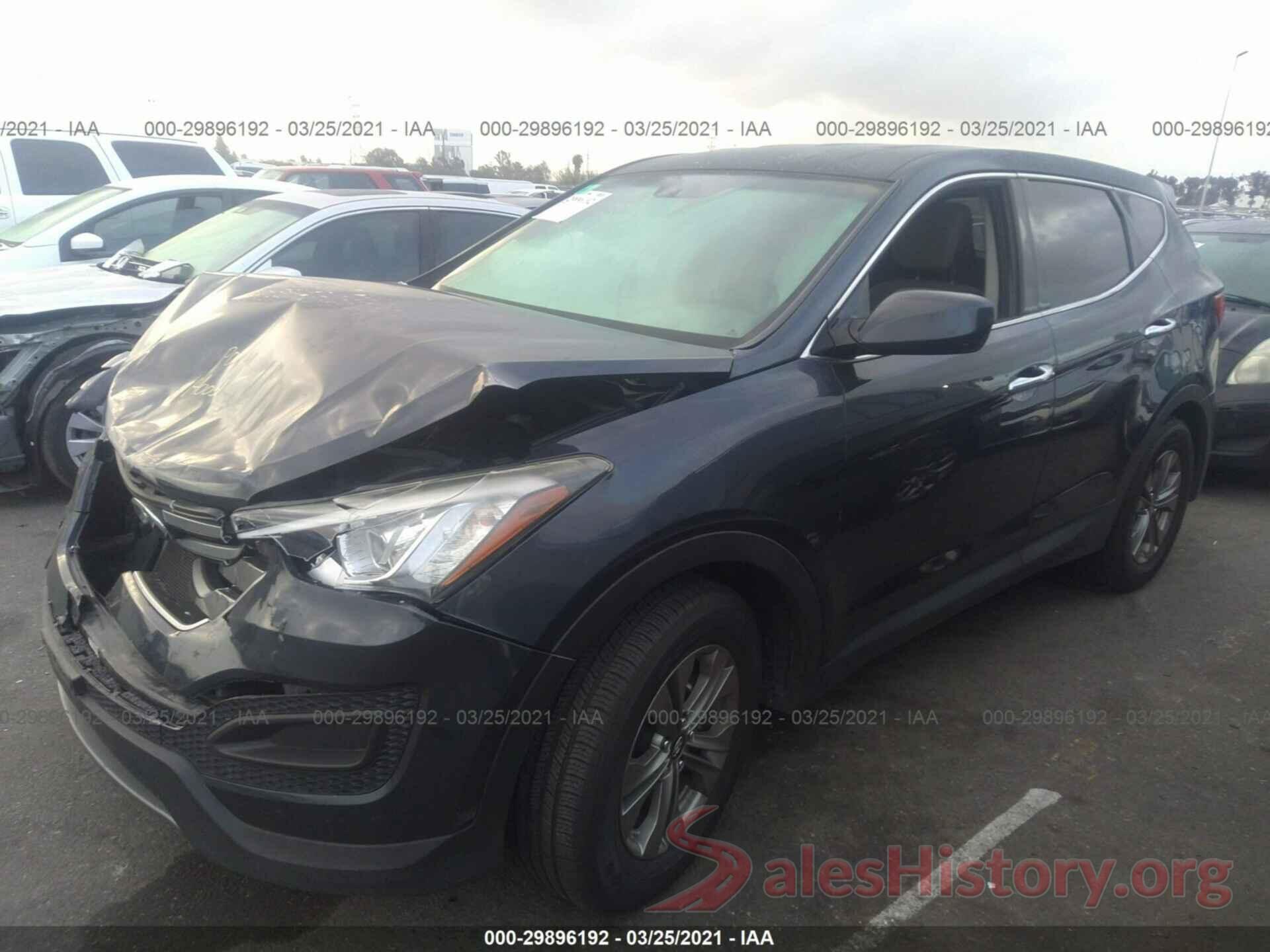 5XYZTDLB6GG328823 2016 HYUNDAI SANTA FE SPORT