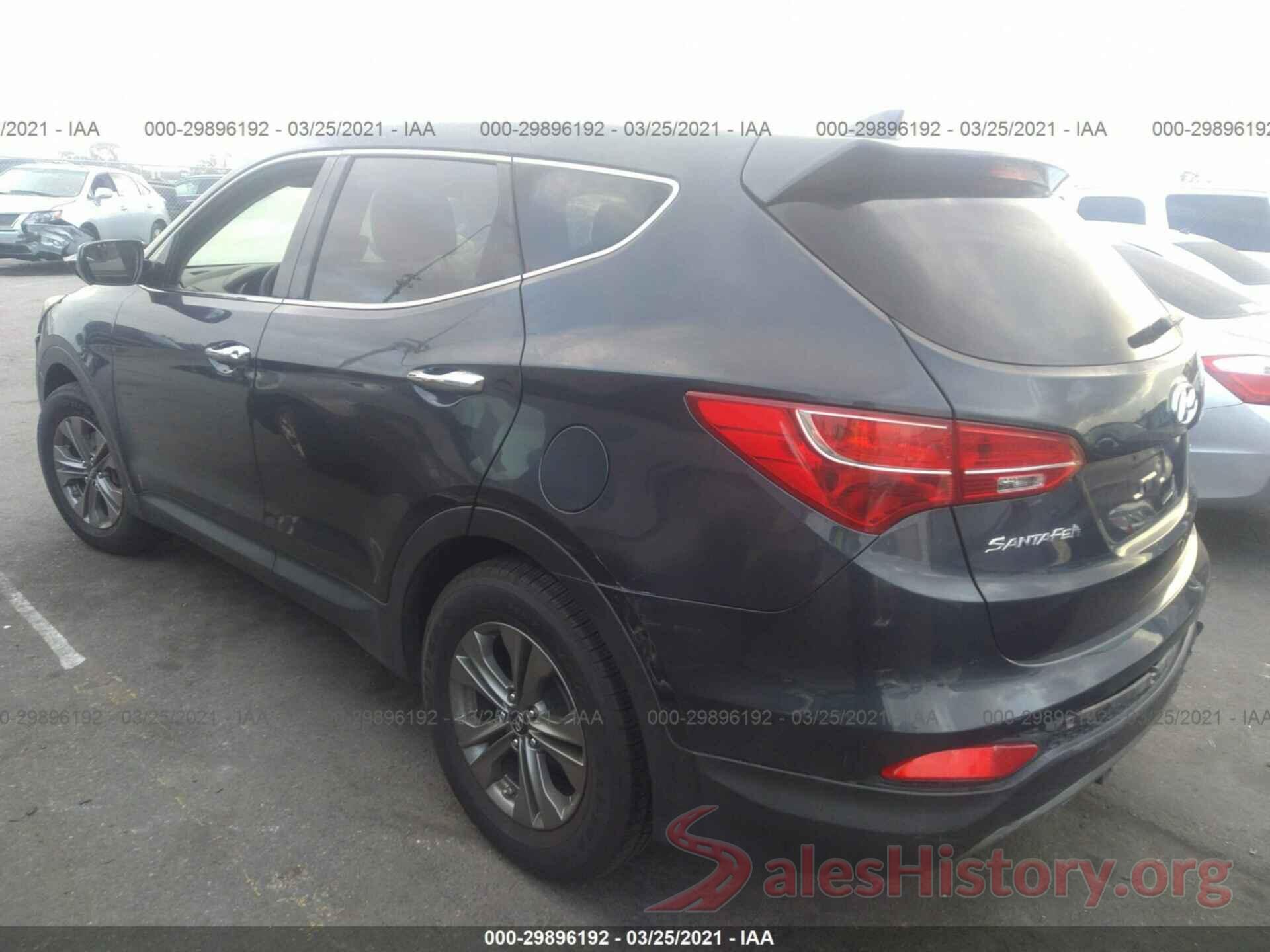 5XYZTDLB6GG328823 2016 HYUNDAI SANTA FE SPORT