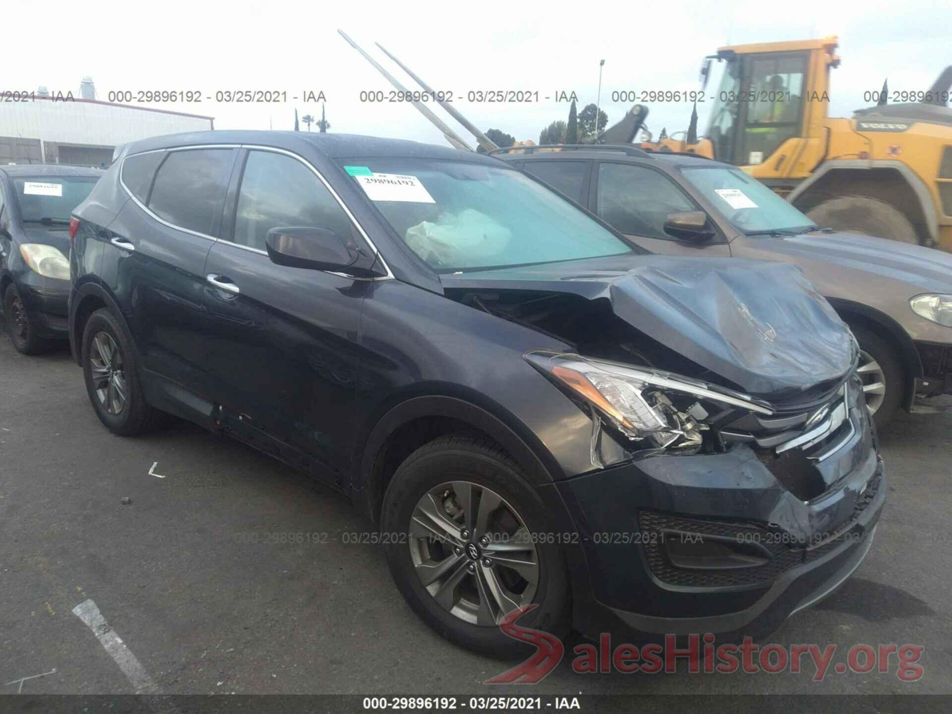 5XYZTDLB6GG328823 2016 HYUNDAI SANTA FE SPORT