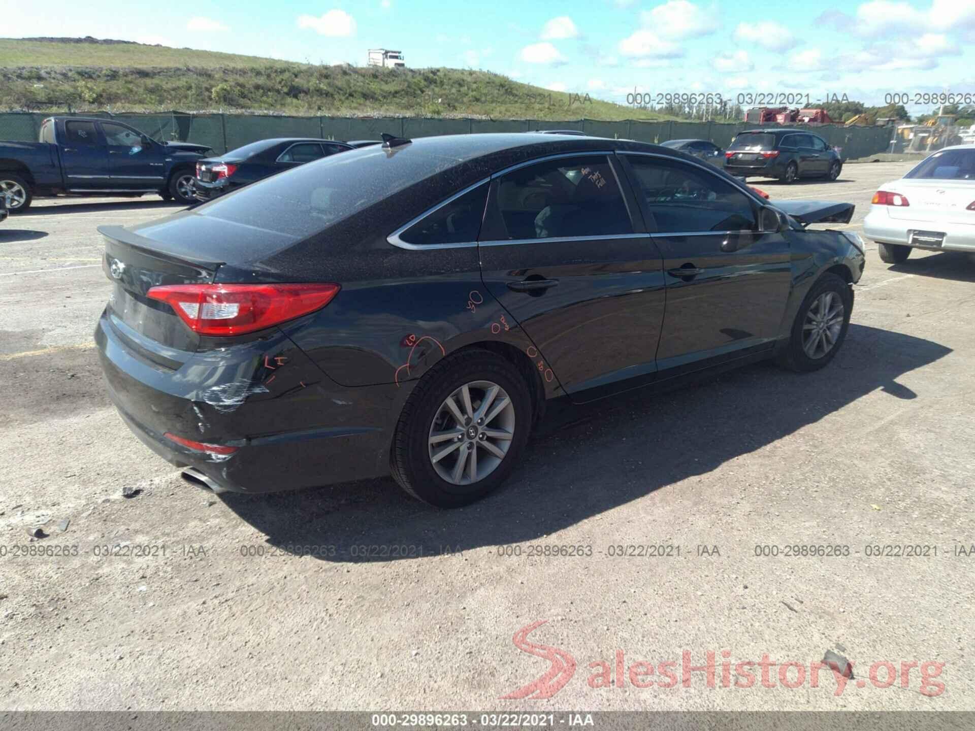 5NPE24AF3GH369278 2016 HYUNDAI SONATA