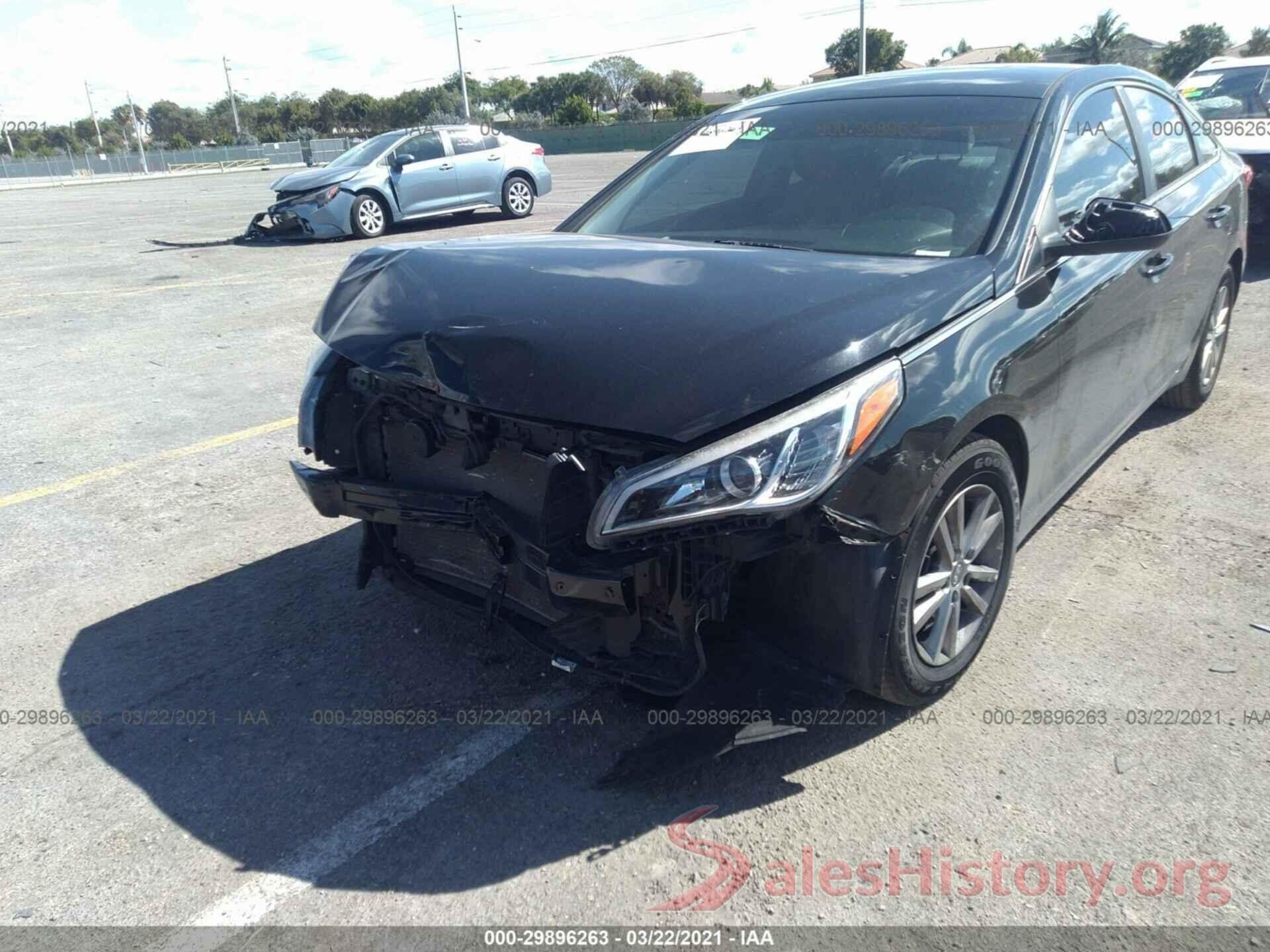 5NPE24AF3GH369278 2016 HYUNDAI SONATA