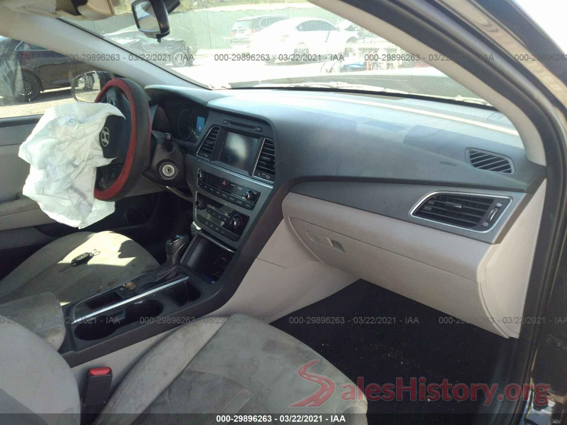 5NPE24AF3GH369278 2016 HYUNDAI SONATA