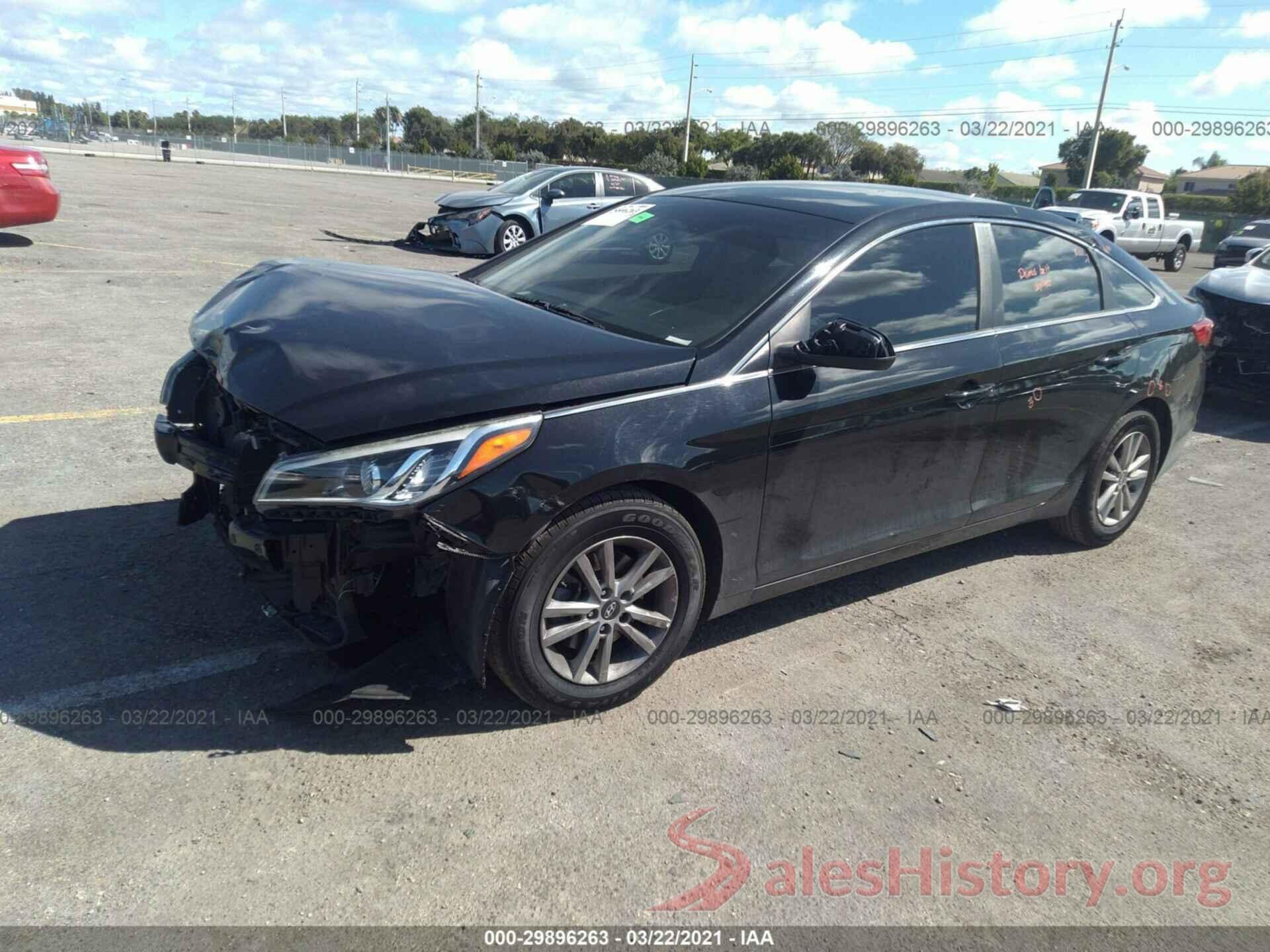 5NPE24AF3GH369278 2016 HYUNDAI SONATA