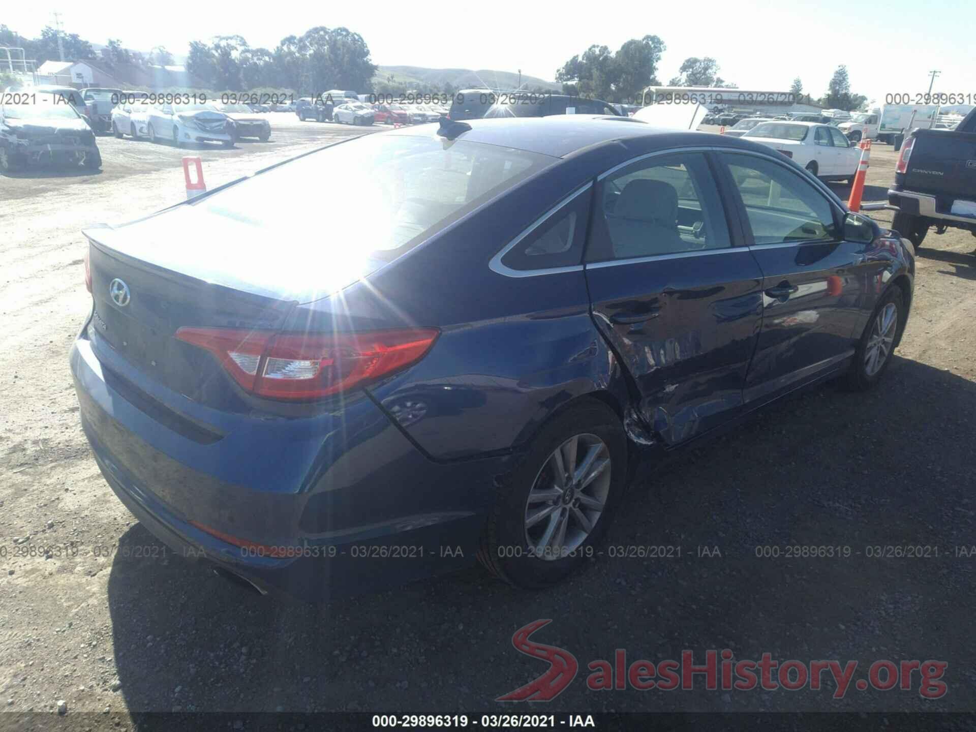 5NPE24AF9GH393407 2016 HYUNDAI SONATA