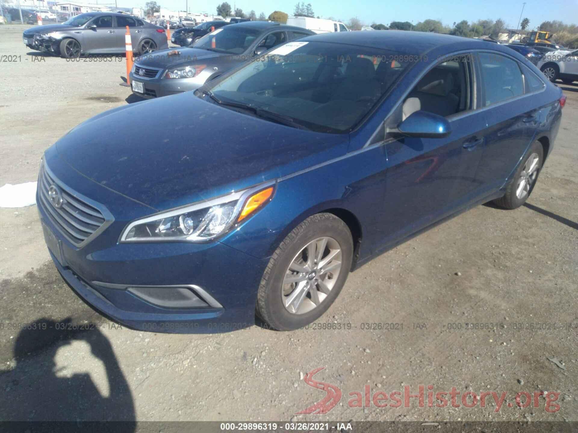 5NPE24AF9GH393407 2016 HYUNDAI SONATA