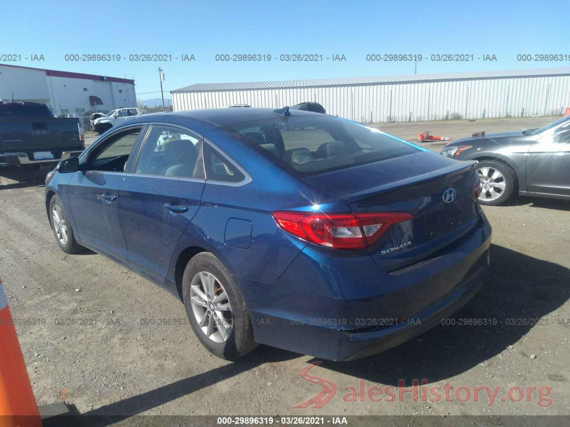 5NPE24AF9GH393407 2016 HYUNDAI SONATA