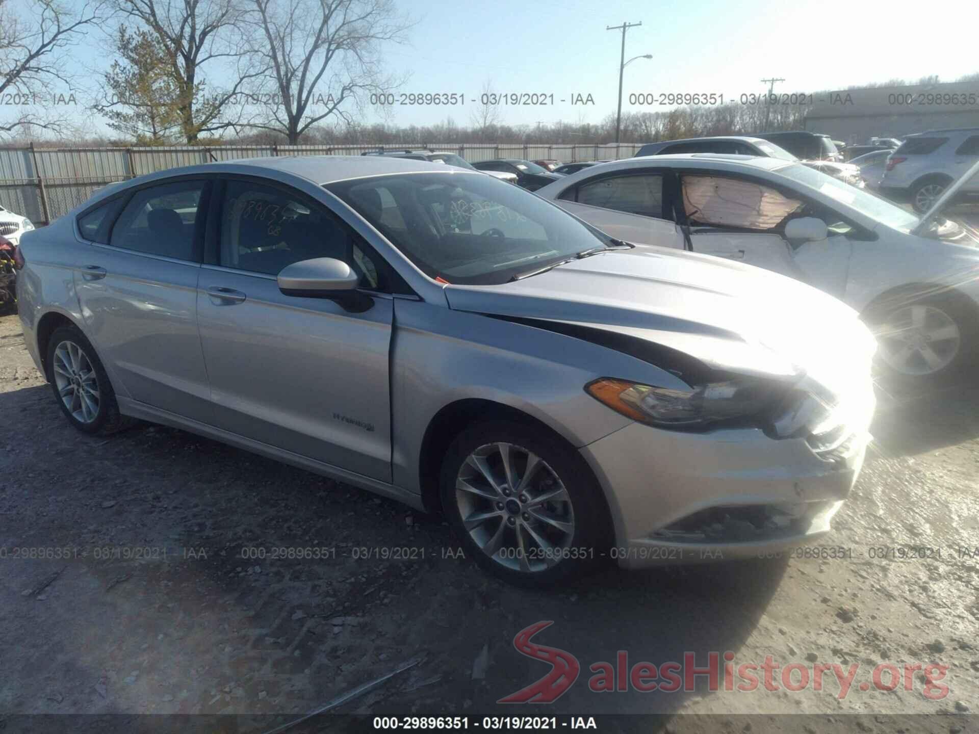 3FA6P0LU3HR300833 2017 FORD FUSION