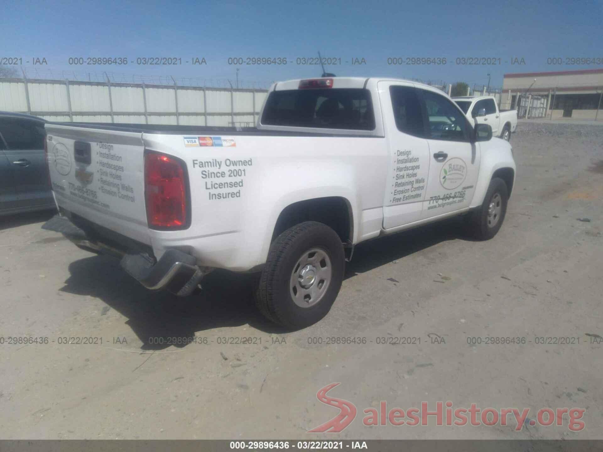 1GCHSBEAXG1390555 2016 CHEVROLET COLORADO