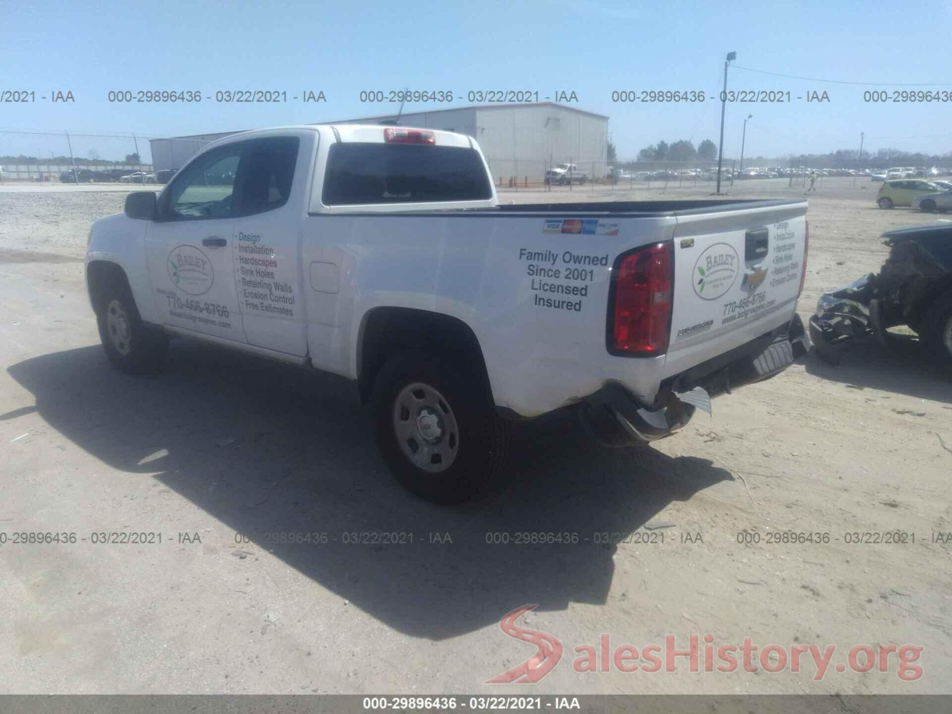 1GCHSBEAXG1390555 2016 CHEVROLET COLORADO