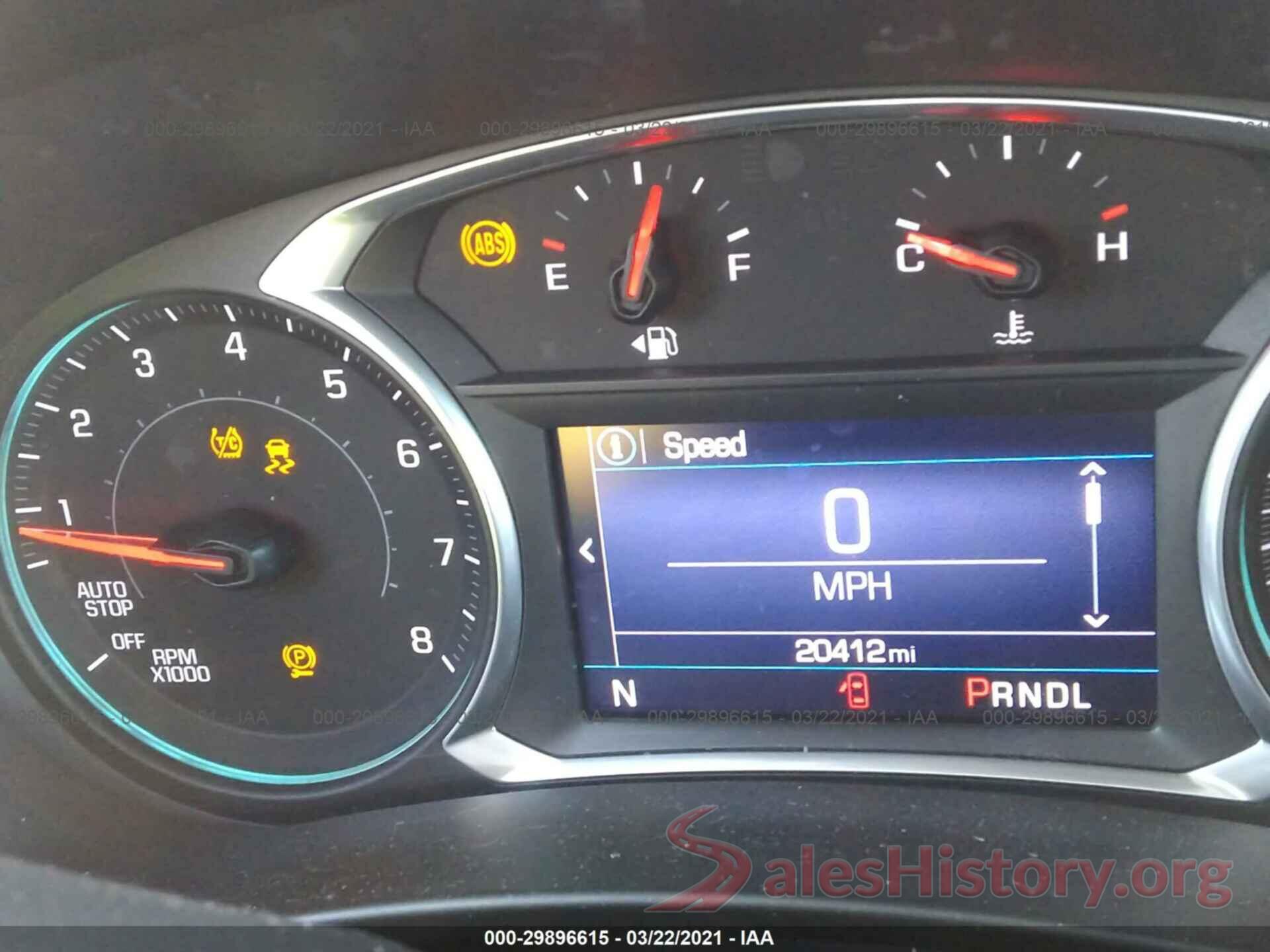 3GNAXJEV0KL298685 2019 CHEVROLET EQUINOX