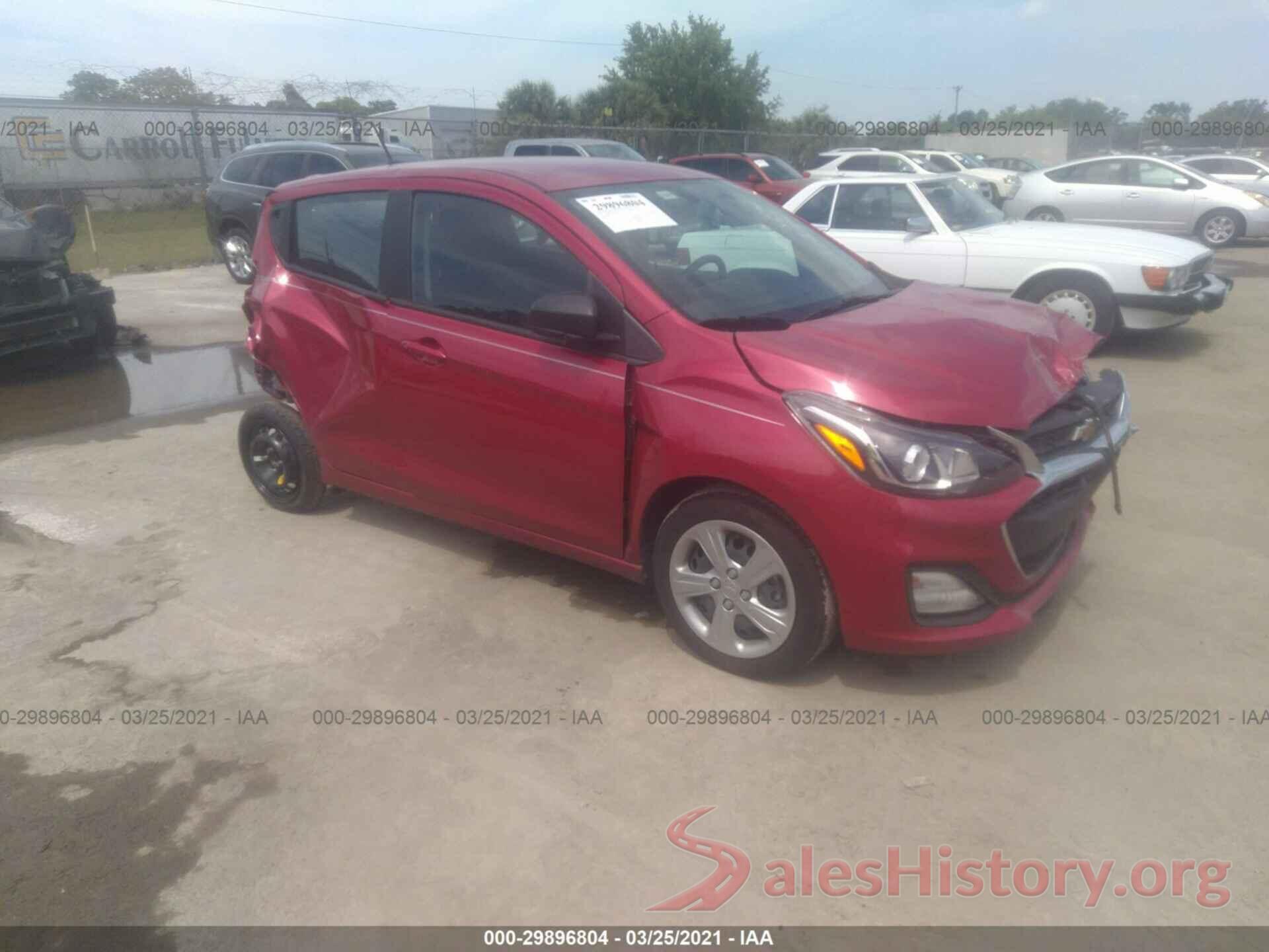 KL8CB6SA5LC423202 2020 CHEVROLET SPARK