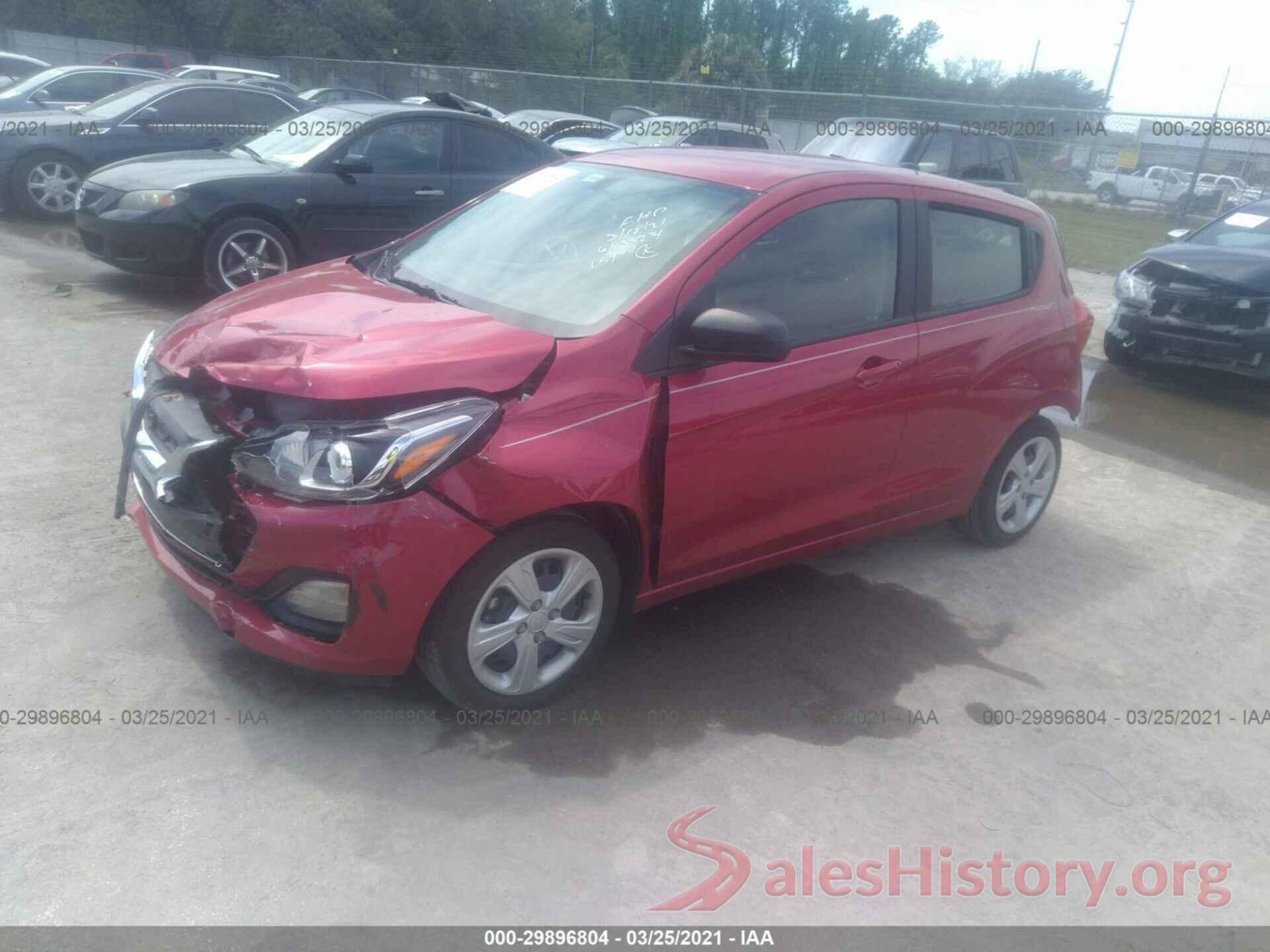 KL8CB6SA5LC423202 2020 CHEVROLET SPARK