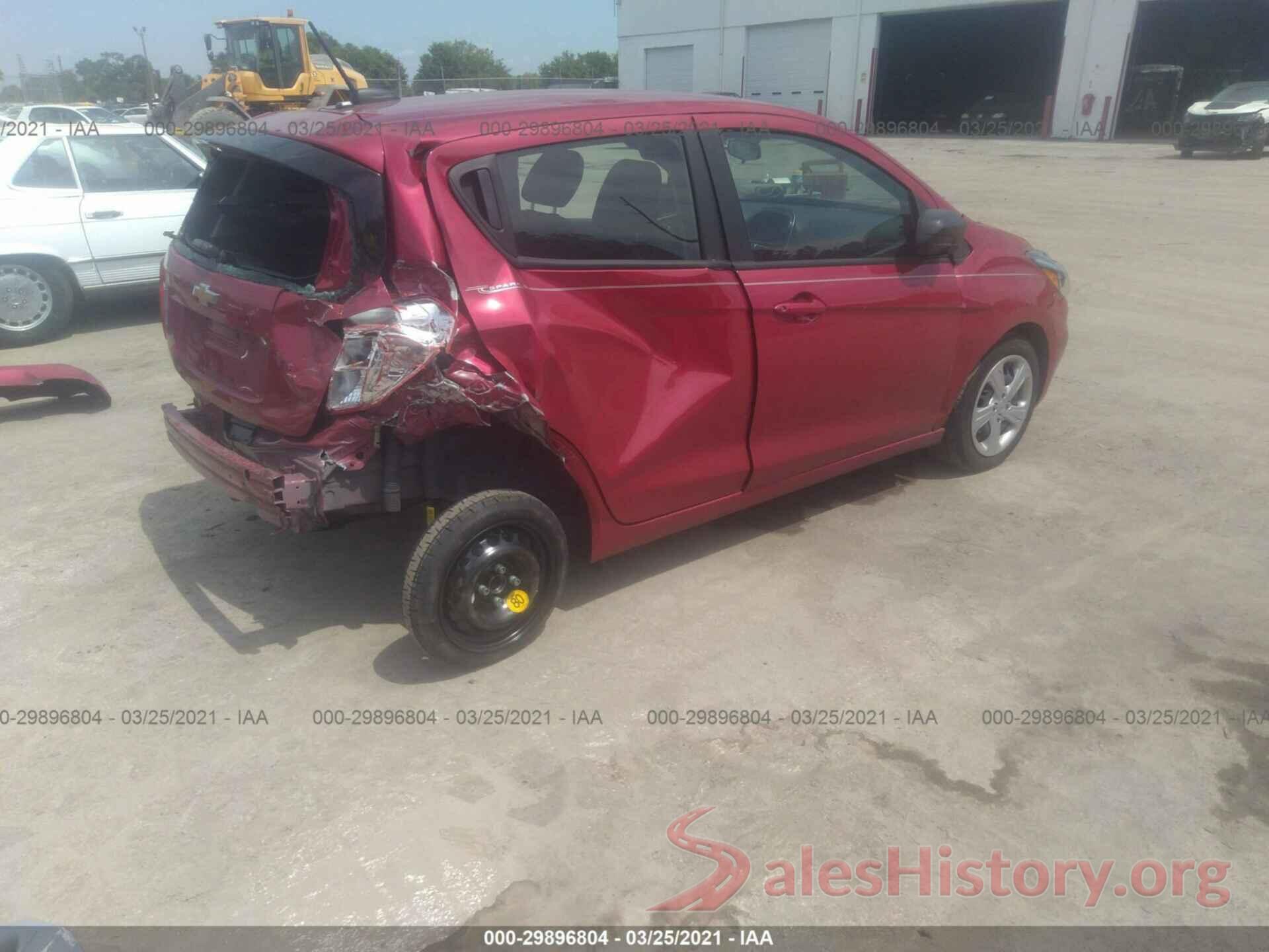 KL8CB6SA5LC423202 2020 CHEVROLET SPARK