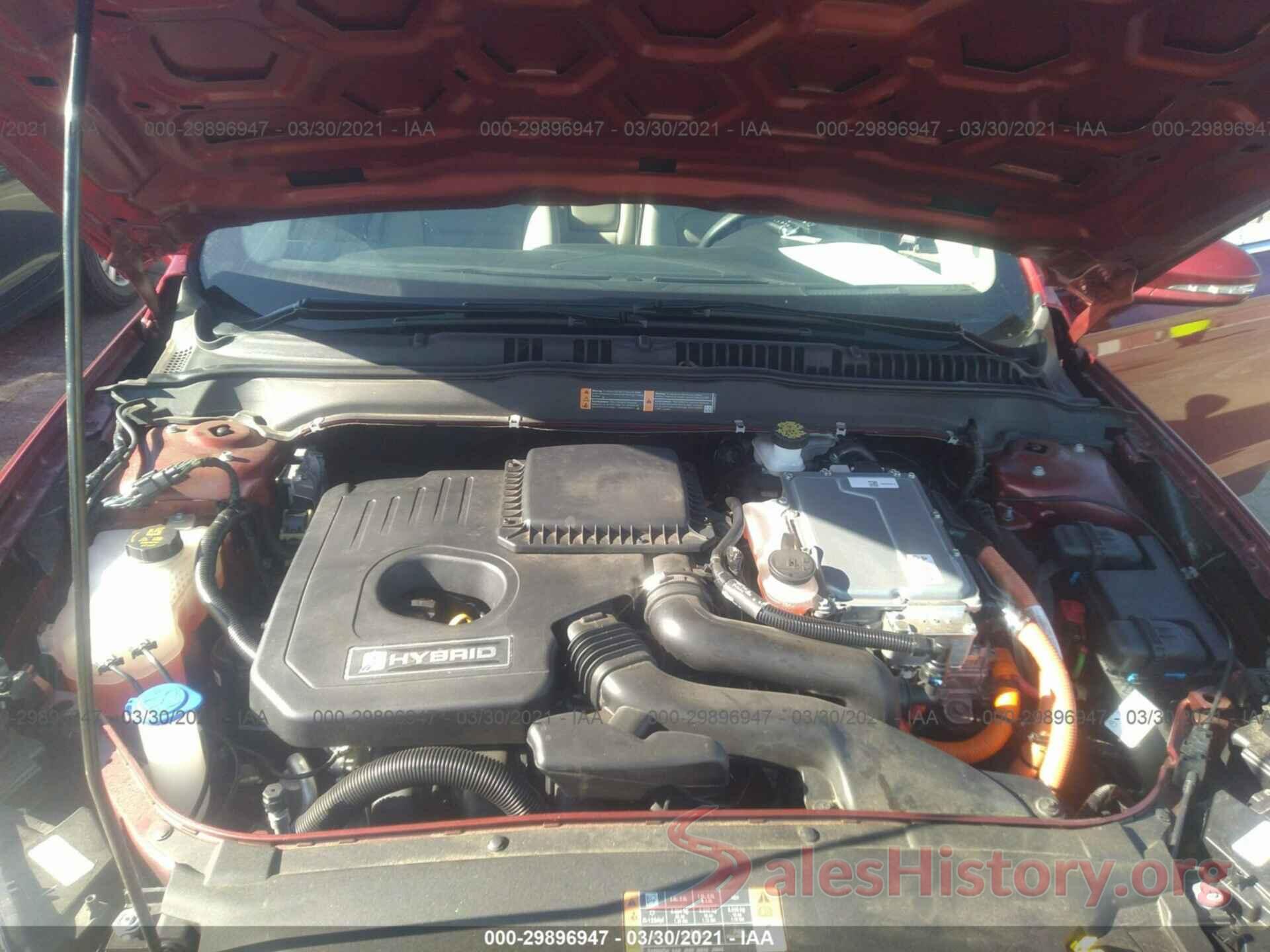 3FA6P0MU5KR136717 2019 FORD FUSION HYBRID