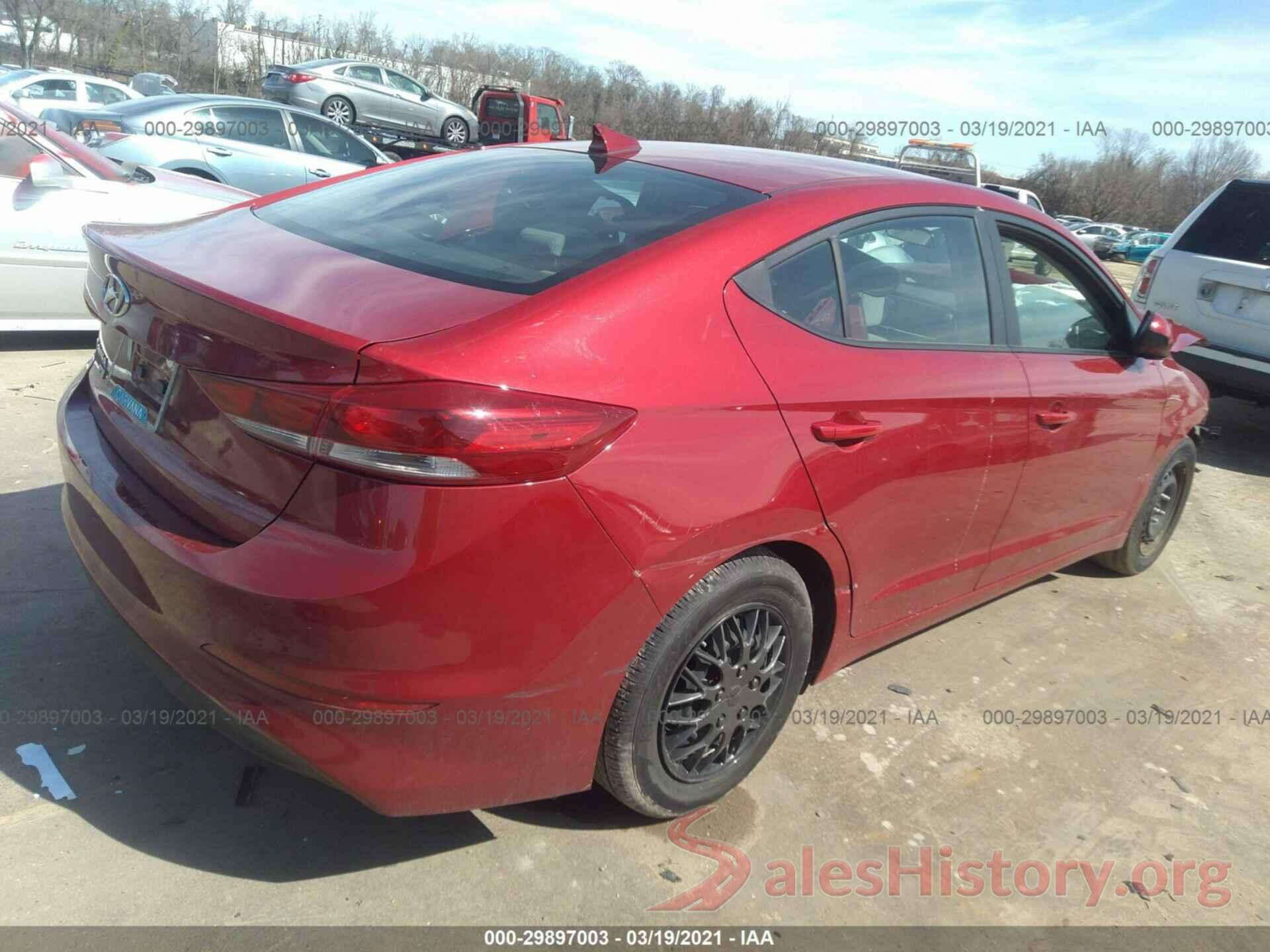 KMHD74LF0HU381594 2017 HYUNDAI ELANTRA