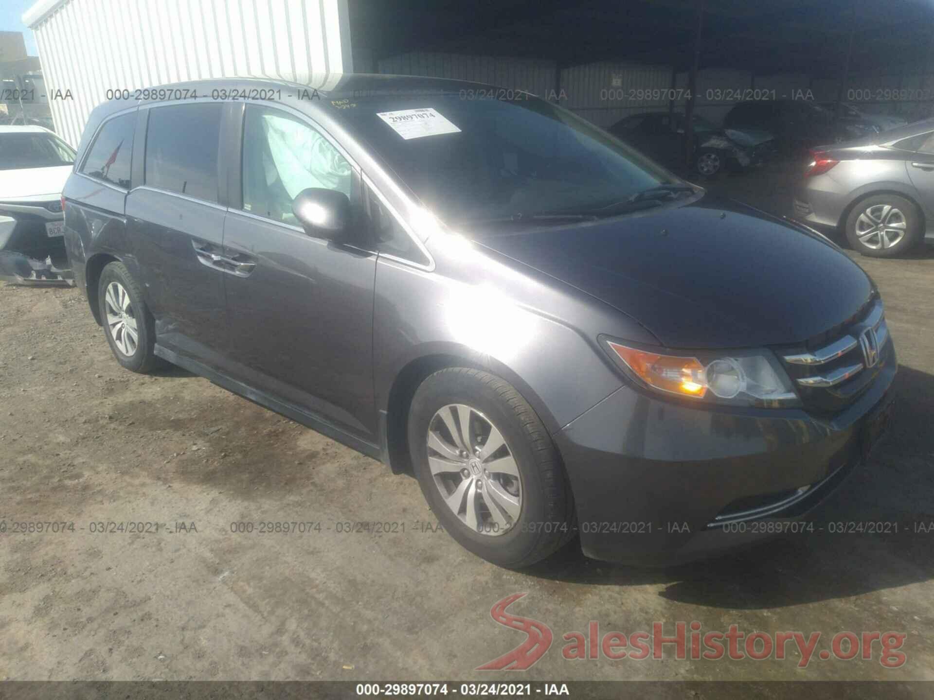 5FNRL5H44GB038491 2016 HONDA ODYSSEY