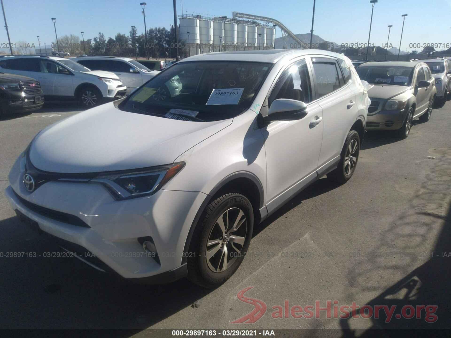 2T3WFREV1GW302307 2016 TOYOTA RAV4