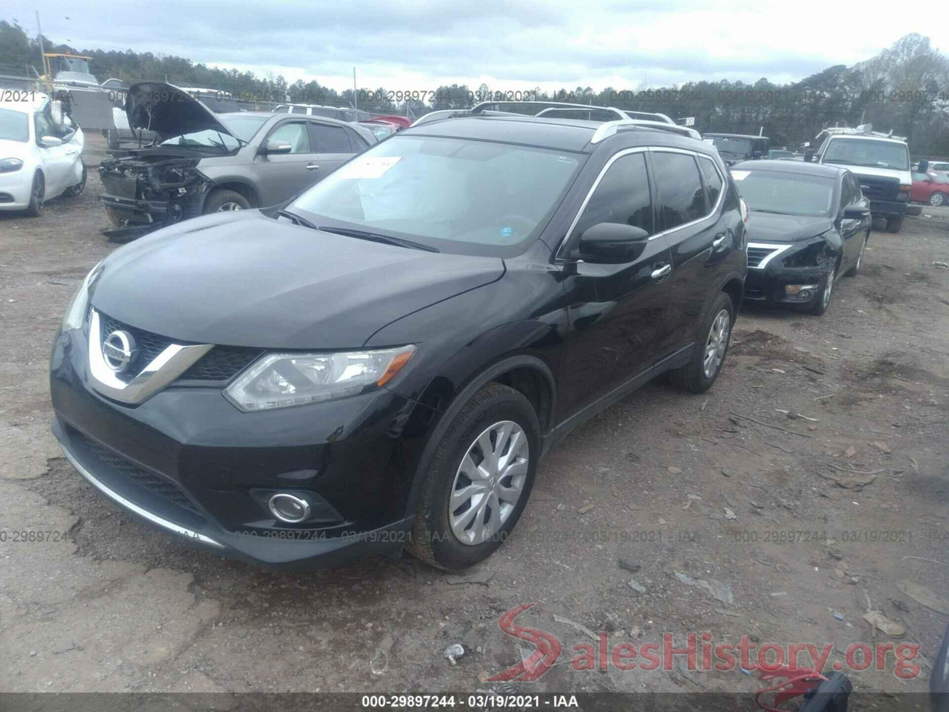 KNMAT2MT9GP631598 2016 NISSAN ROGUE