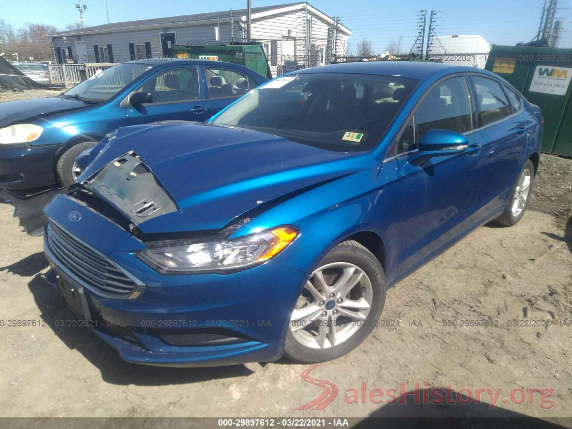 3FA6P0H76JR207376 2018 FORD FUSION