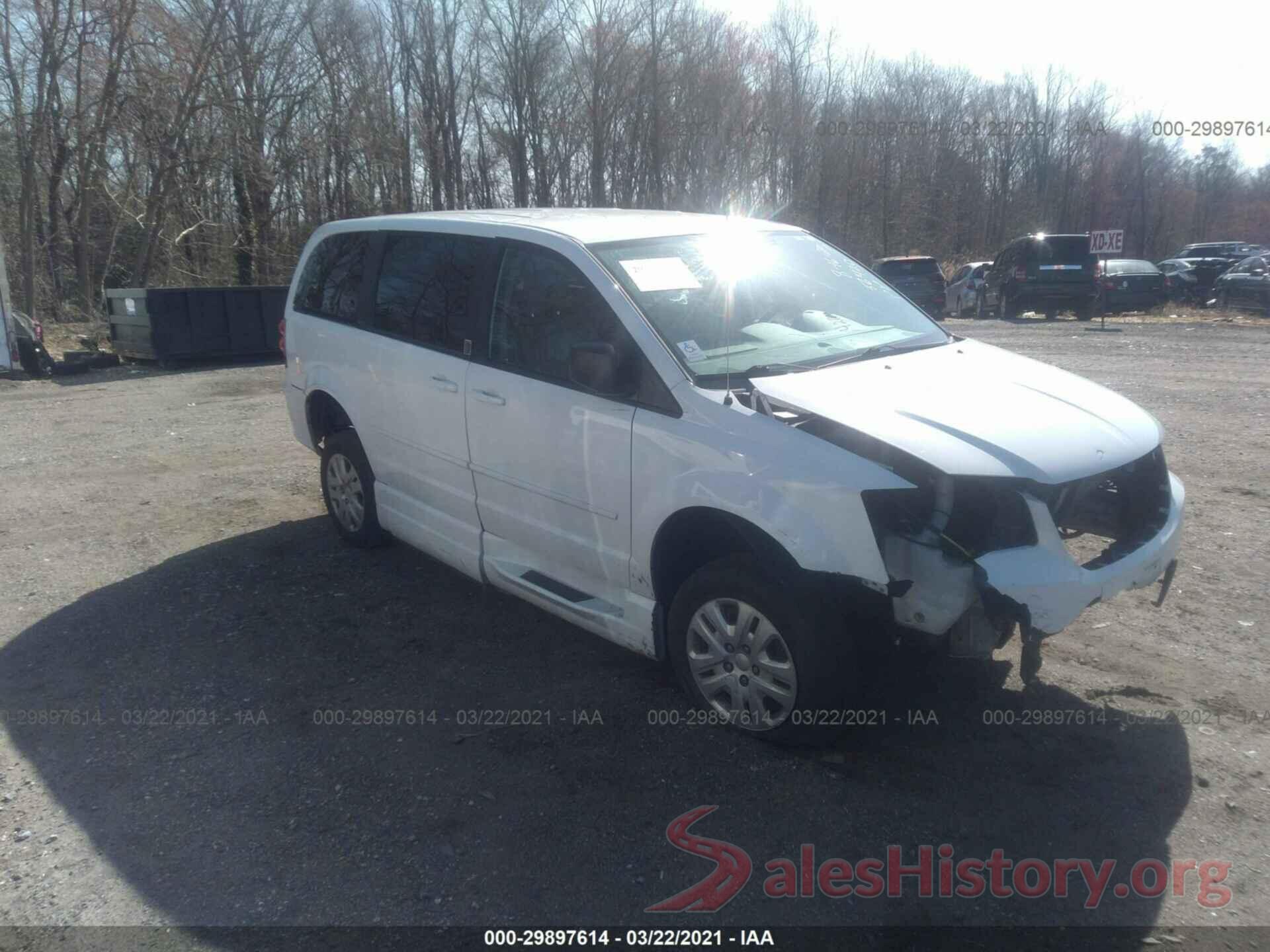 2C7WDGBG2HR853473 2017 DODGE GRAND CARAVAN