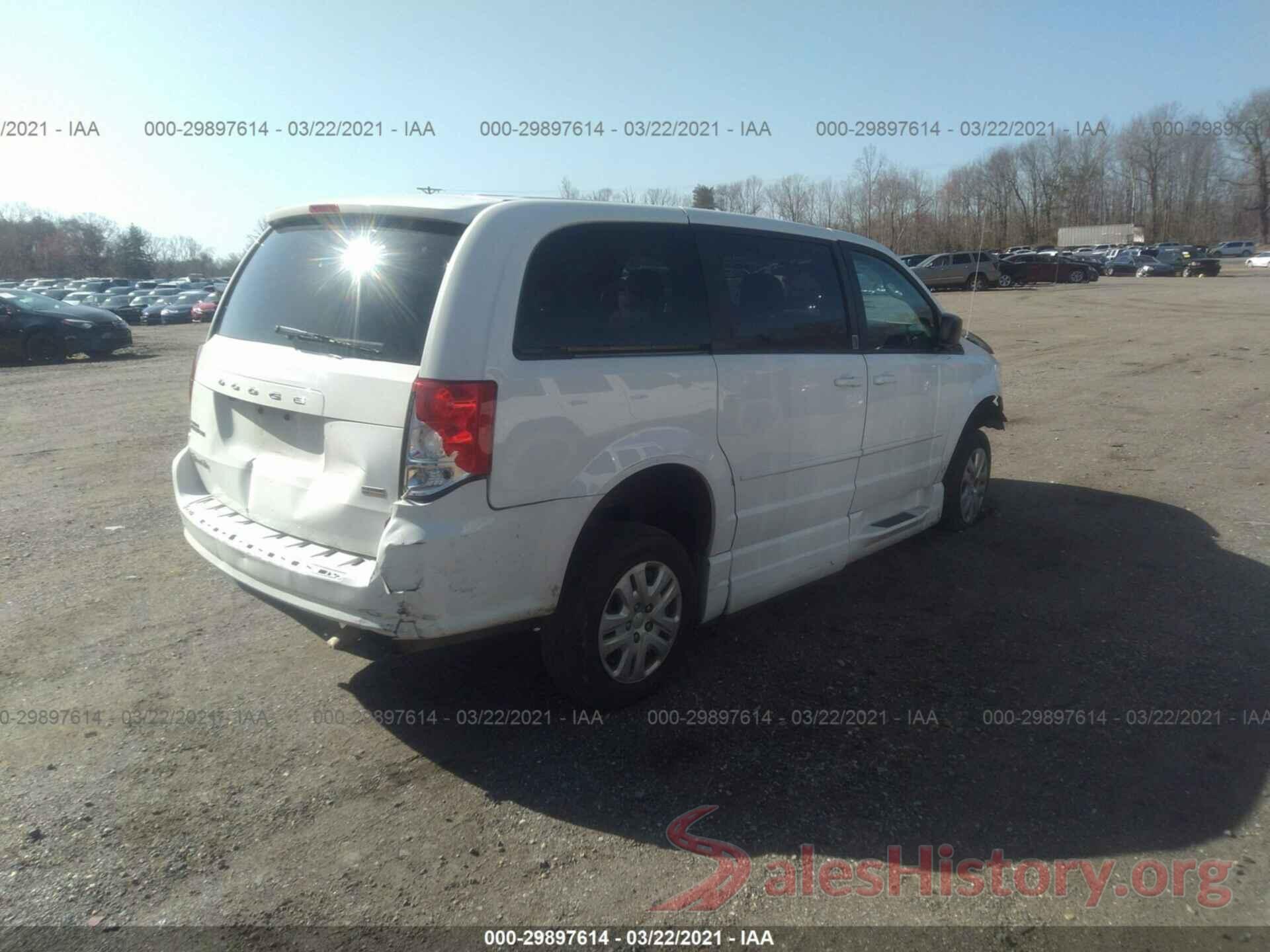 2C7WDGBG2HR853473 2017 DODGE GRAND CARAVAN