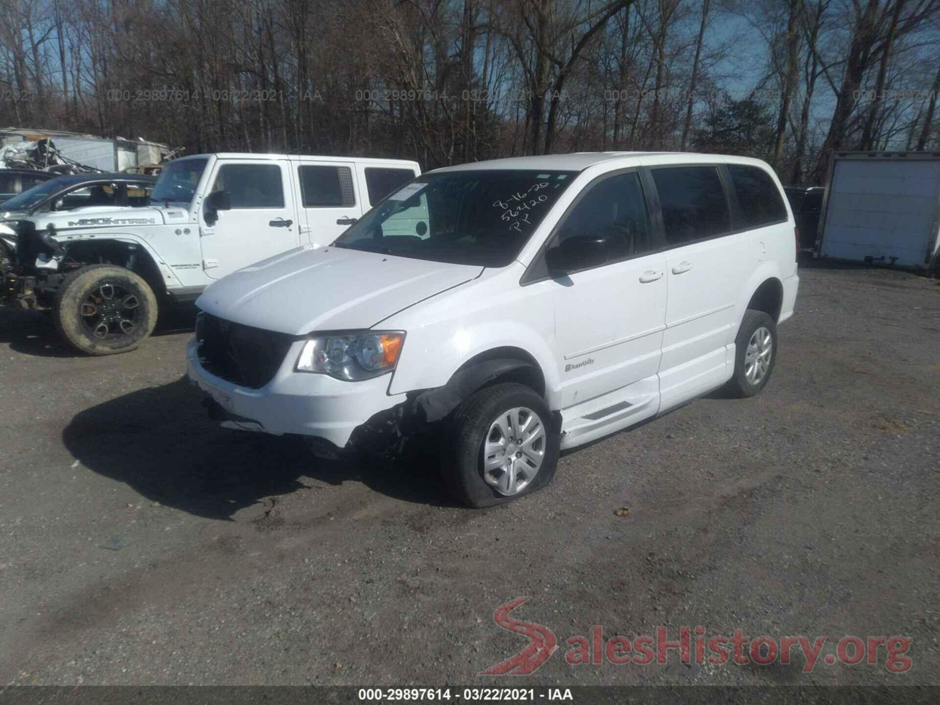 2C7WDGBG2HR853473 2017 DODGE GRAND CARAVAN