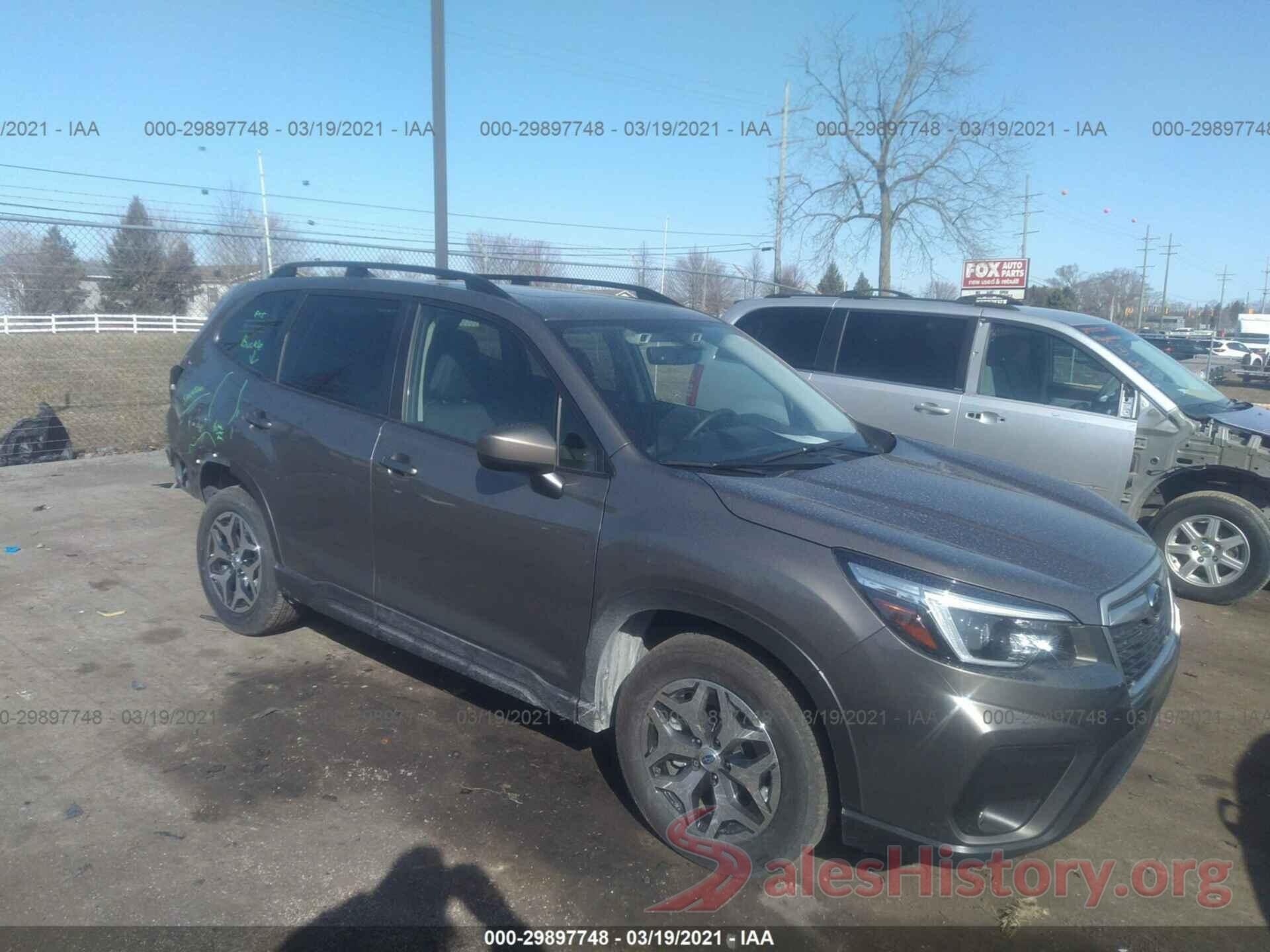 JF2SKAJC8MH466690 2021 SUBARU FORESTER