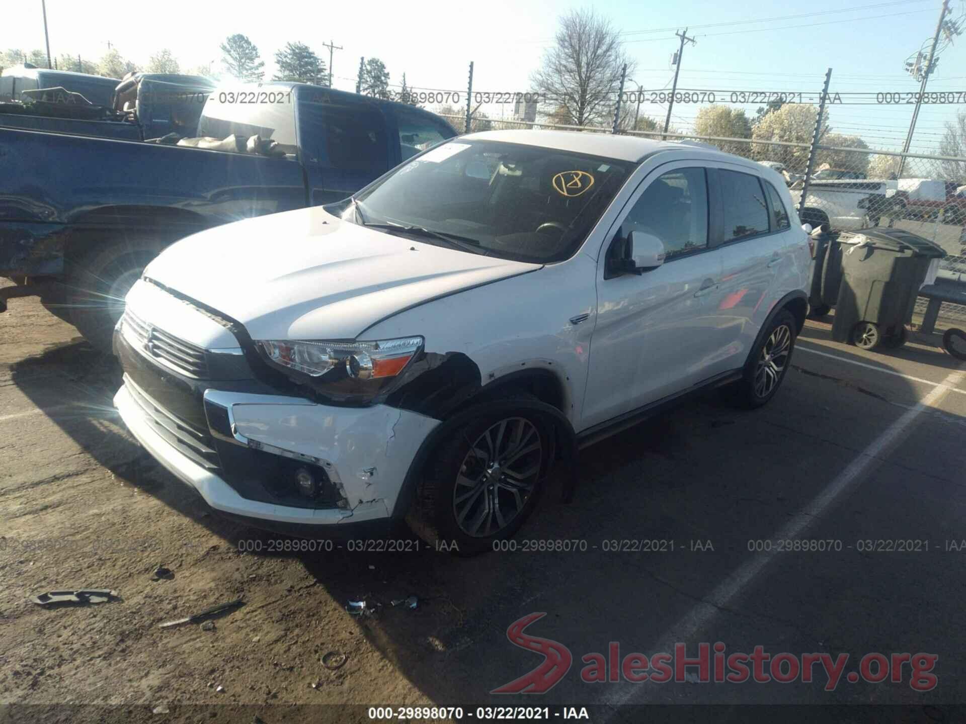 JA4AP3AU3HZ064747 2017 MITSUBISHI OUTLANDER SPORT