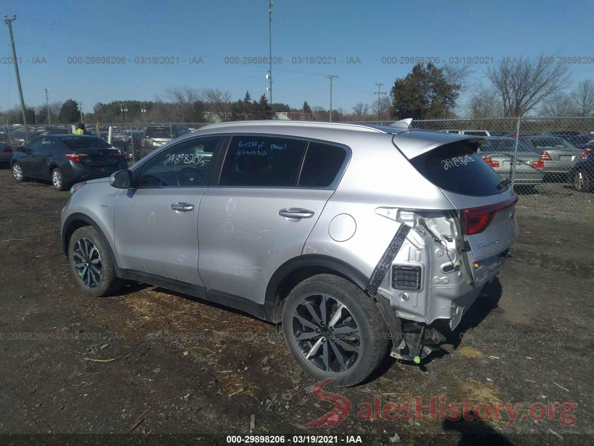 KNDPNCAC3H7282812 2017 KIA SPORTAGE