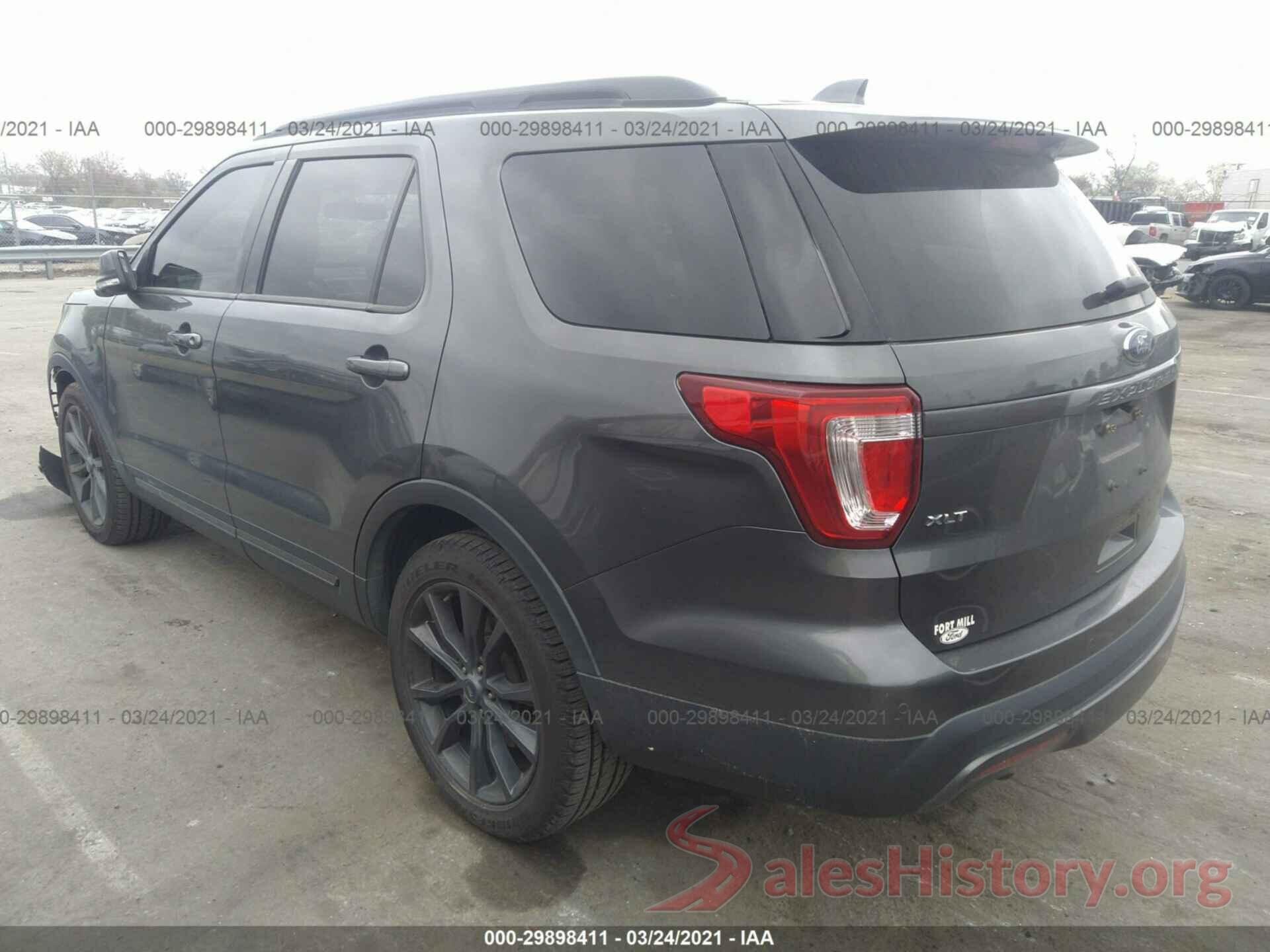 1FM5K7D81HGD34707 2017 FORD EXPLORER